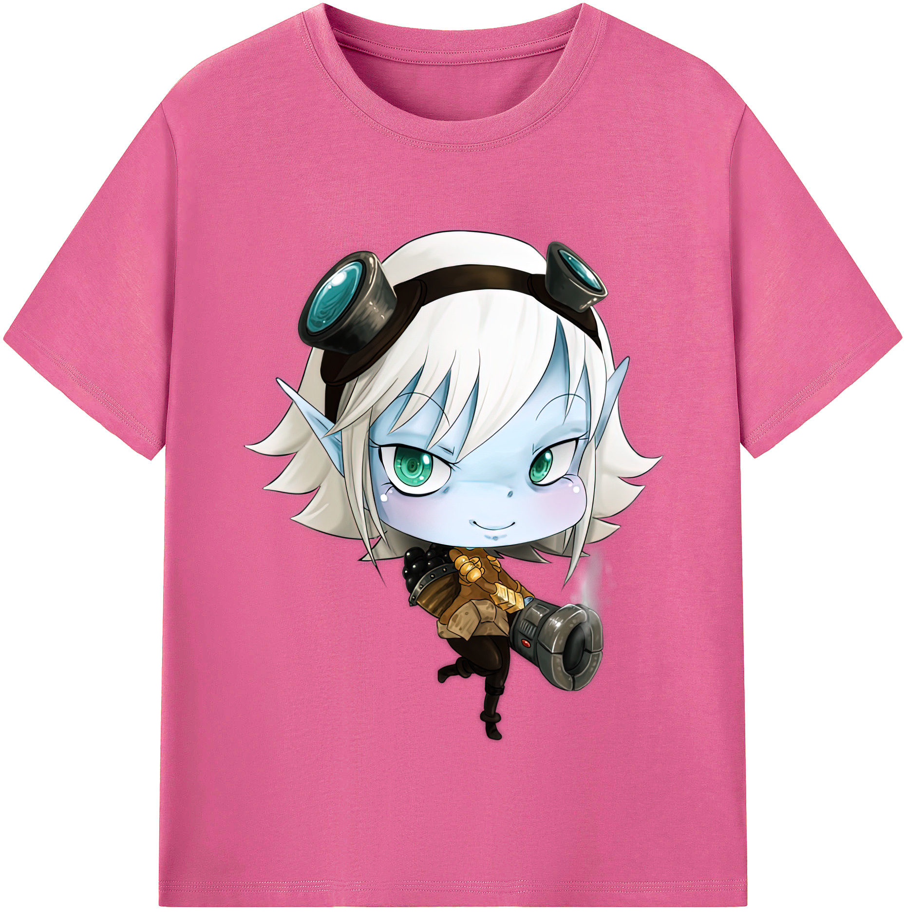 （画像用） リーグ・オブ・レジェンド League of Legends LOL レディースカジュアルプリントTシャツ（綿100％）