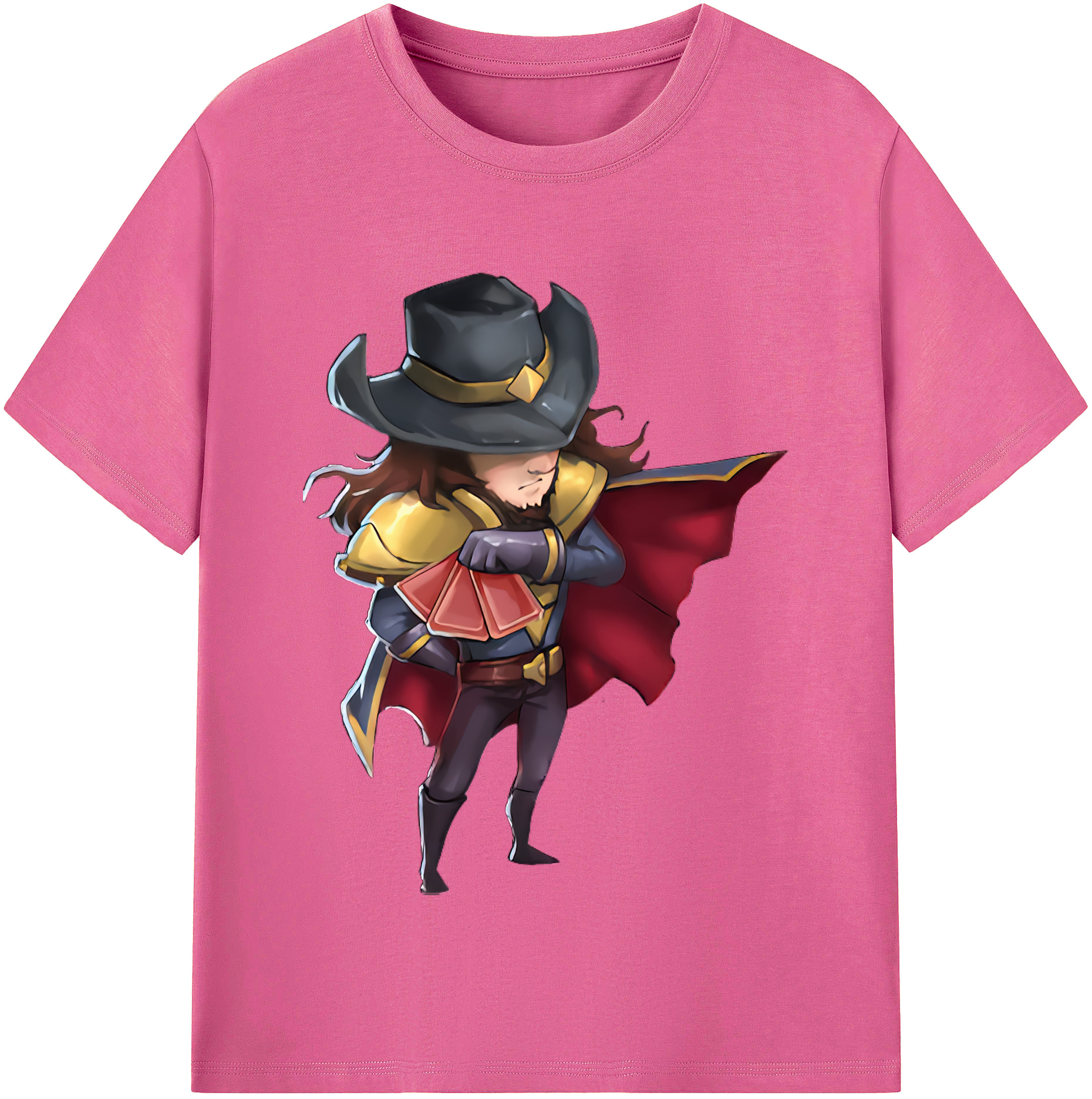 （画像用） リーグ・オブ・レジェンド League of Legends LOL レディースカジュアルプリントTシャツ（綿100％）