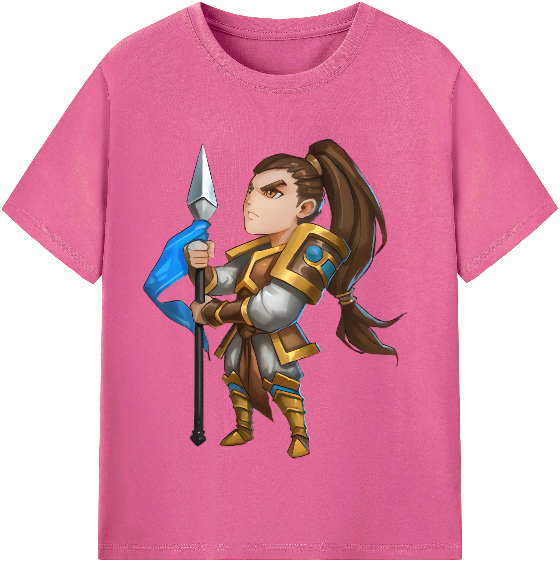 （画像用） リーグ・オブ・レジェンド League of Legends LOL レディースカジュアルプリントTシャツ（綿100％）