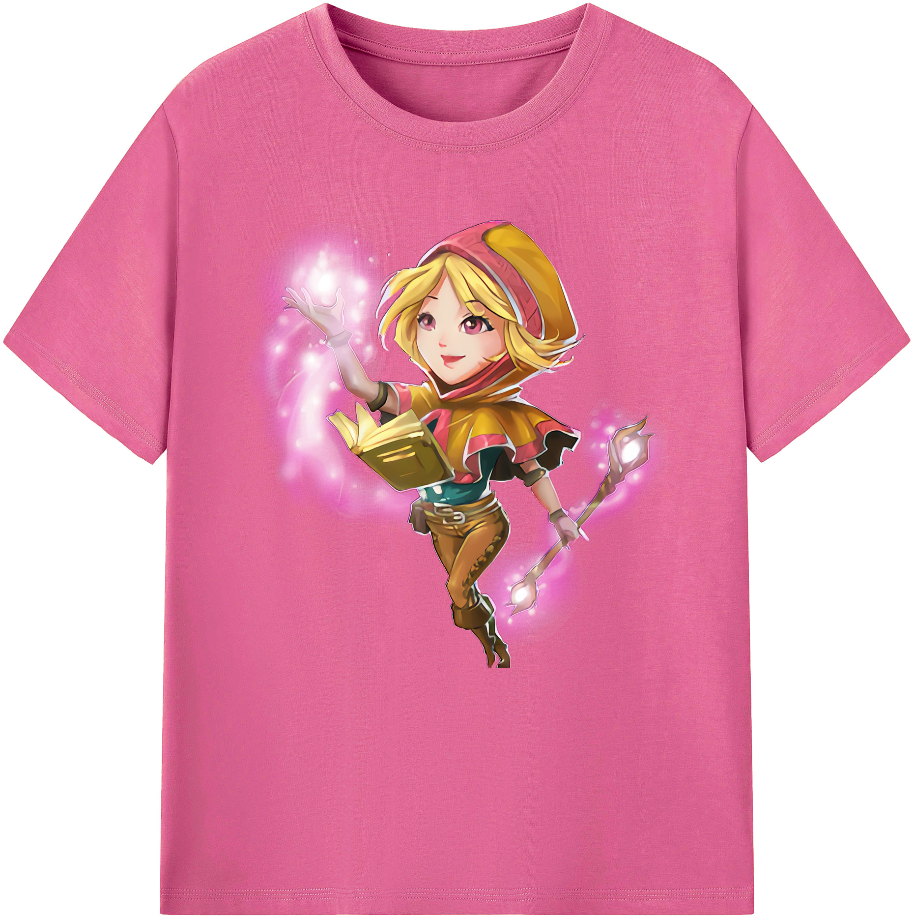 （画像用） リーグ・オブ・レジェンド League of Legends LOL レディースカジュアルプリントTシャツ（綿100％）