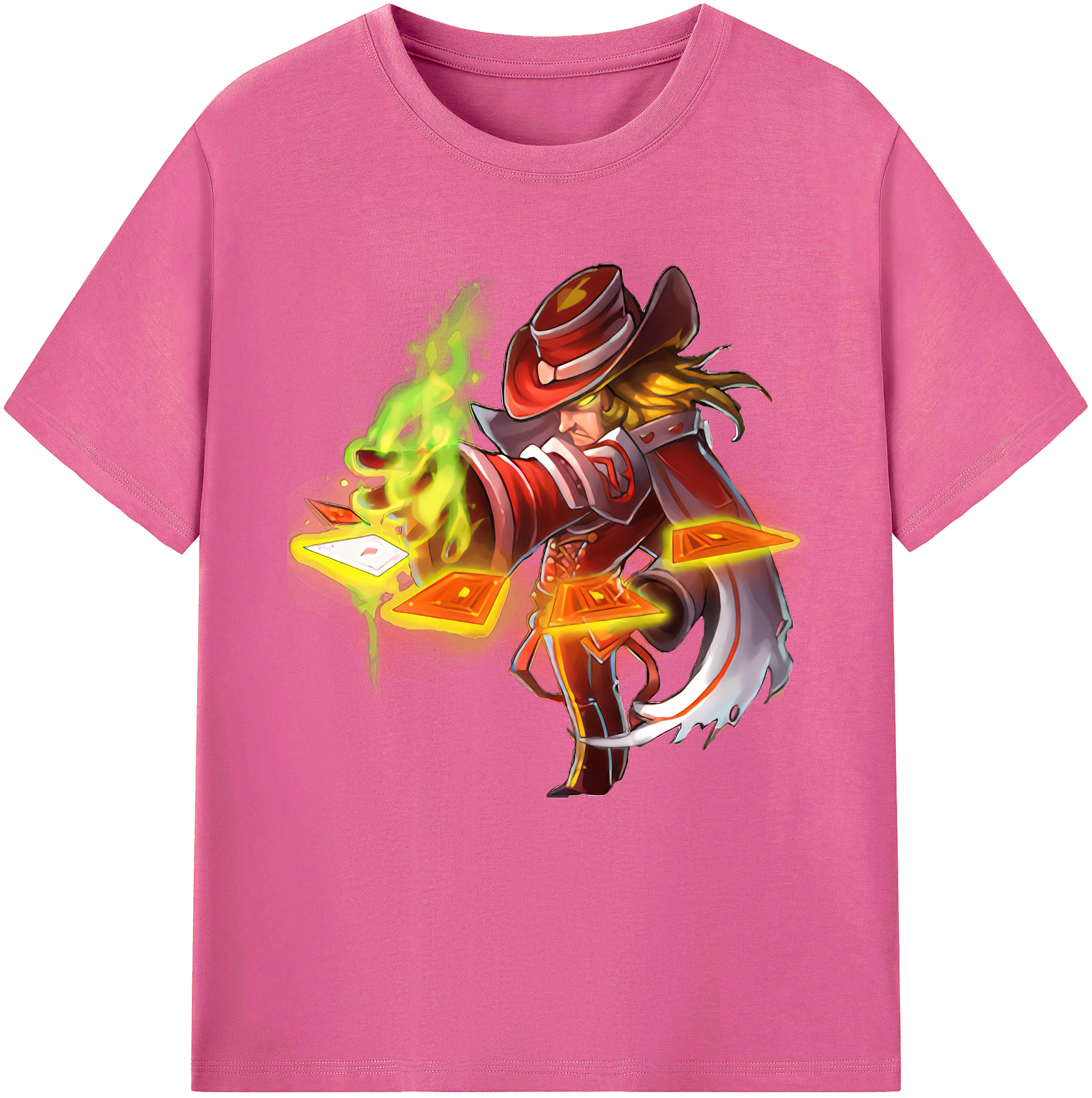 （画像用） リーグ・オブ・レジェンド League of Legends LOL レディースカジュアルプリントTシャツ（綿100％）