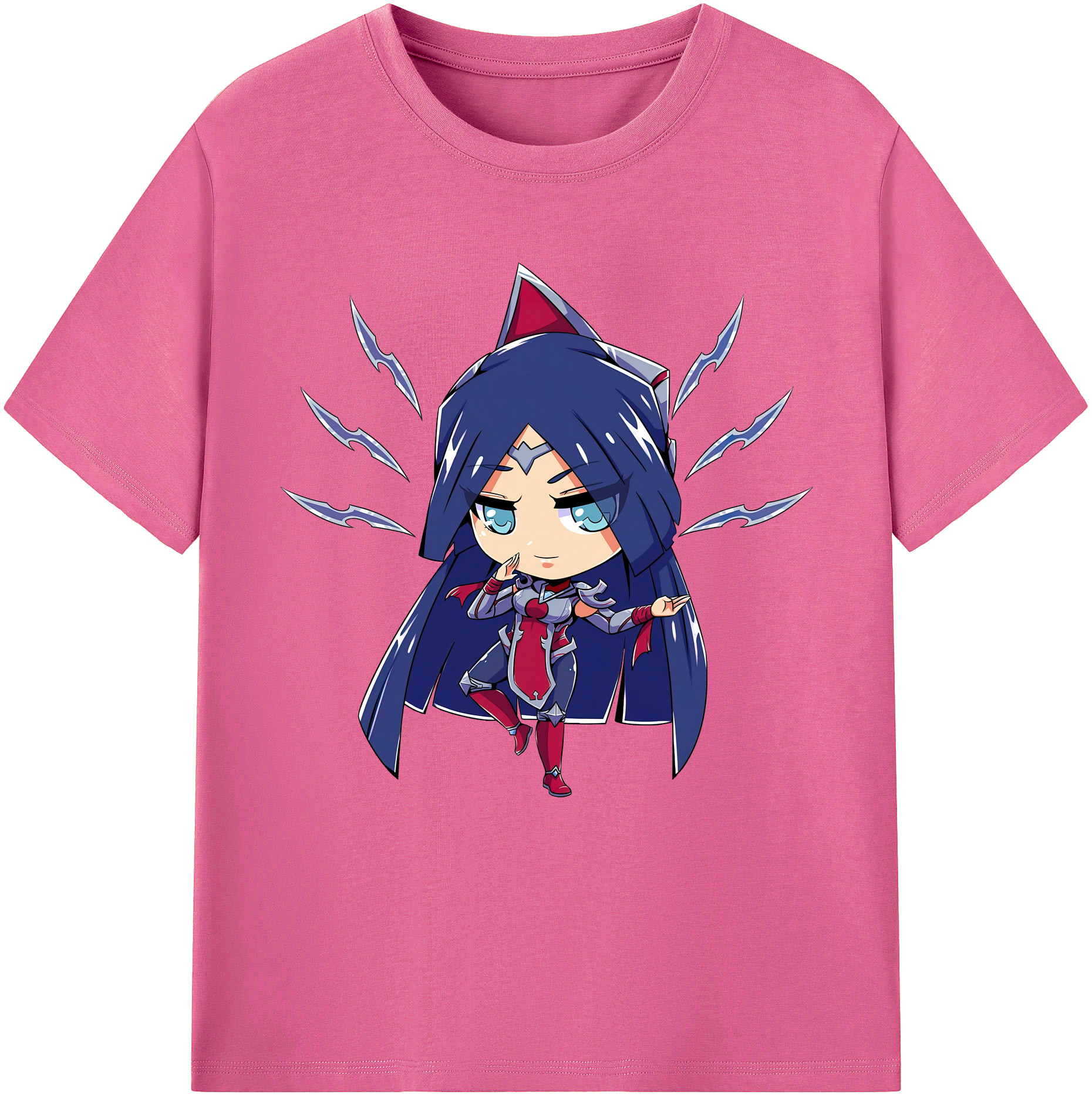 （画像用） リーグ・オブ・レジェンド League of Legends LOL レディースカジュアルプリントTシャツ（綿100％）