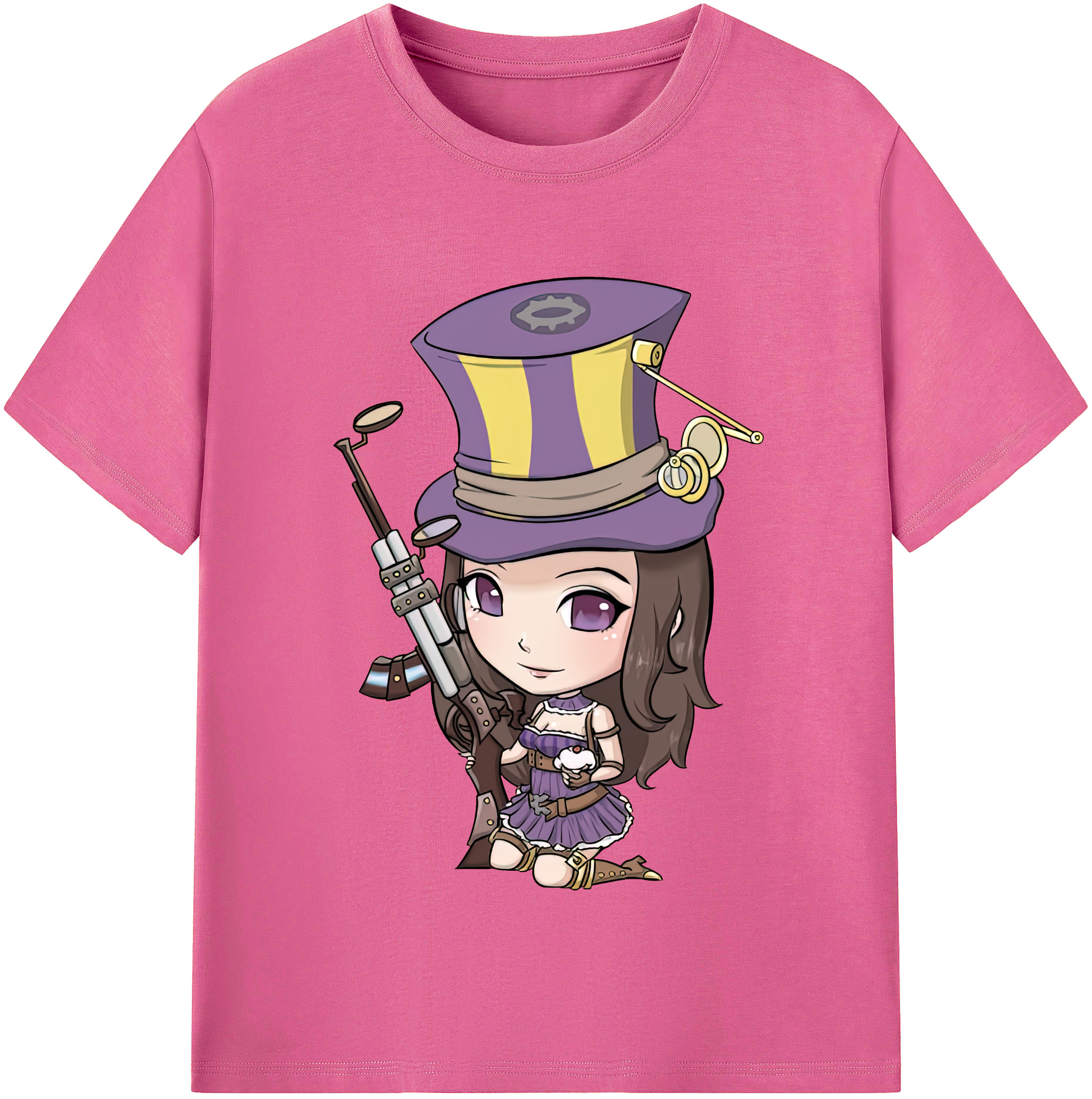 リーグ・オブ・レジェンド League of Legends LOL レディースカジュアルプリントTシャツ（綿100％）