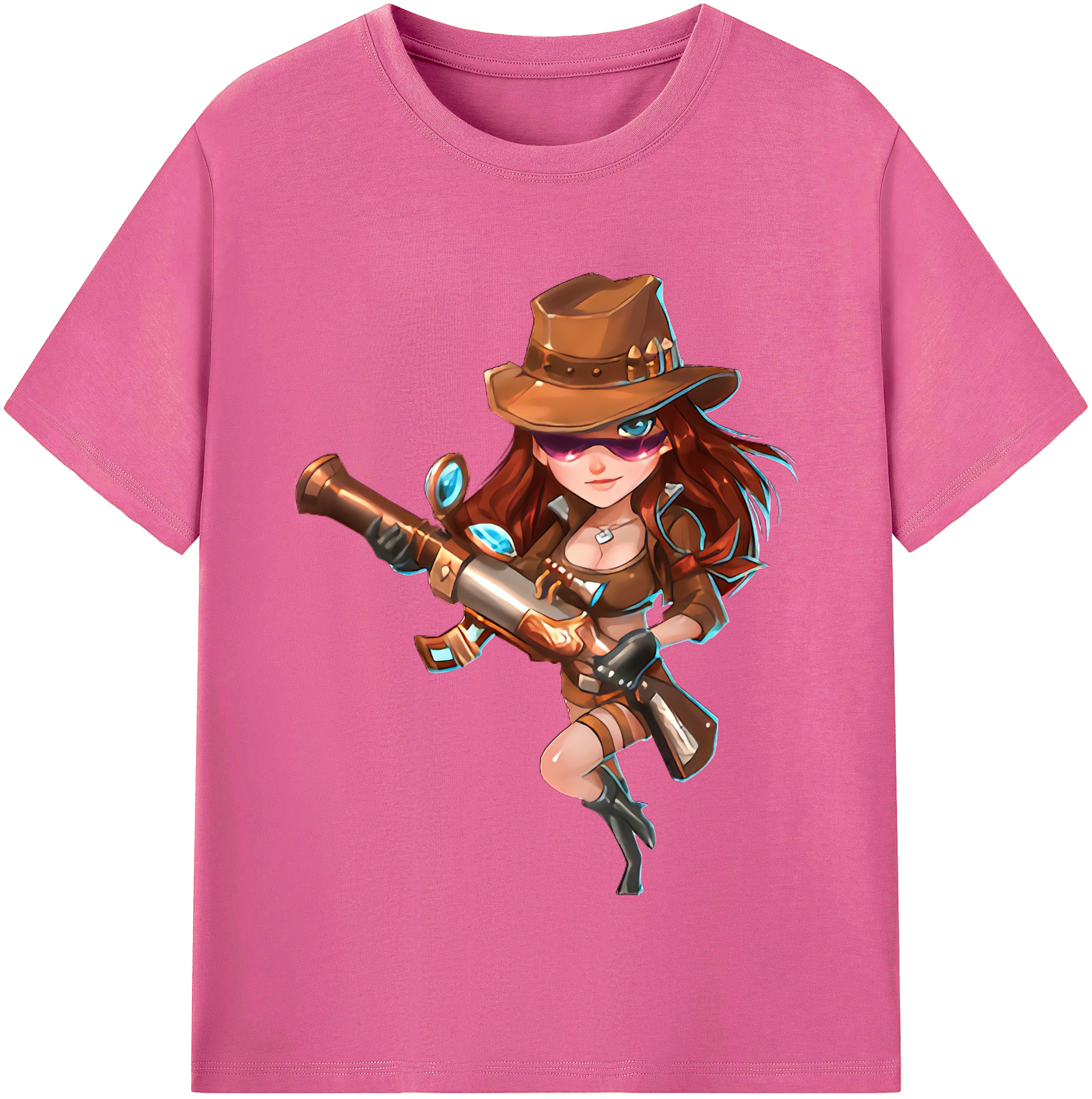 （画像用） リーグ・オブ・レジェンド League of Legends LOL レディースカジュアルプリントTシャツ（綿100％）