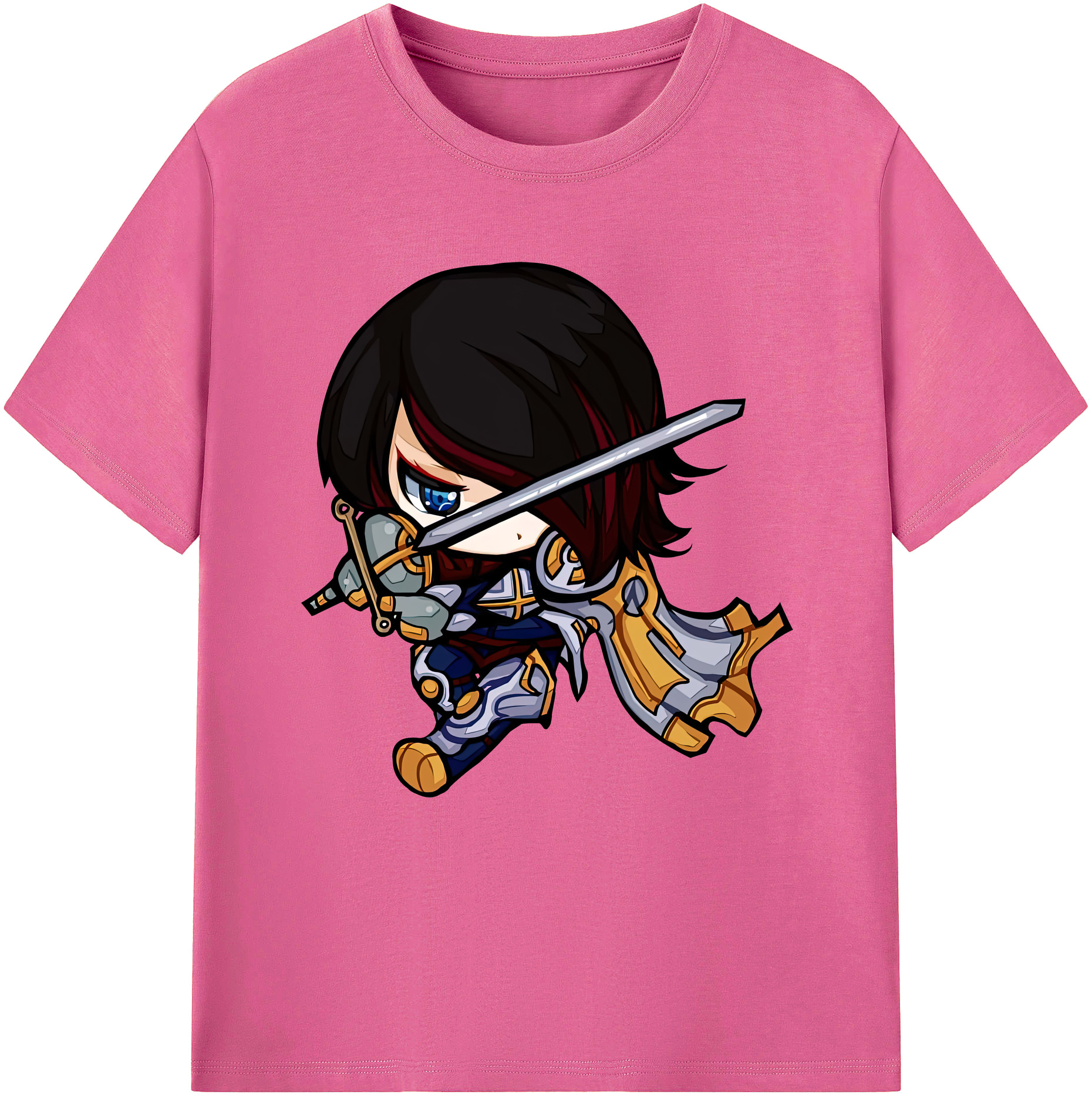 リーグ・オブ・レジェンド League of Legends LOL レディースカジュアルプリントTシャツ（綿100％）