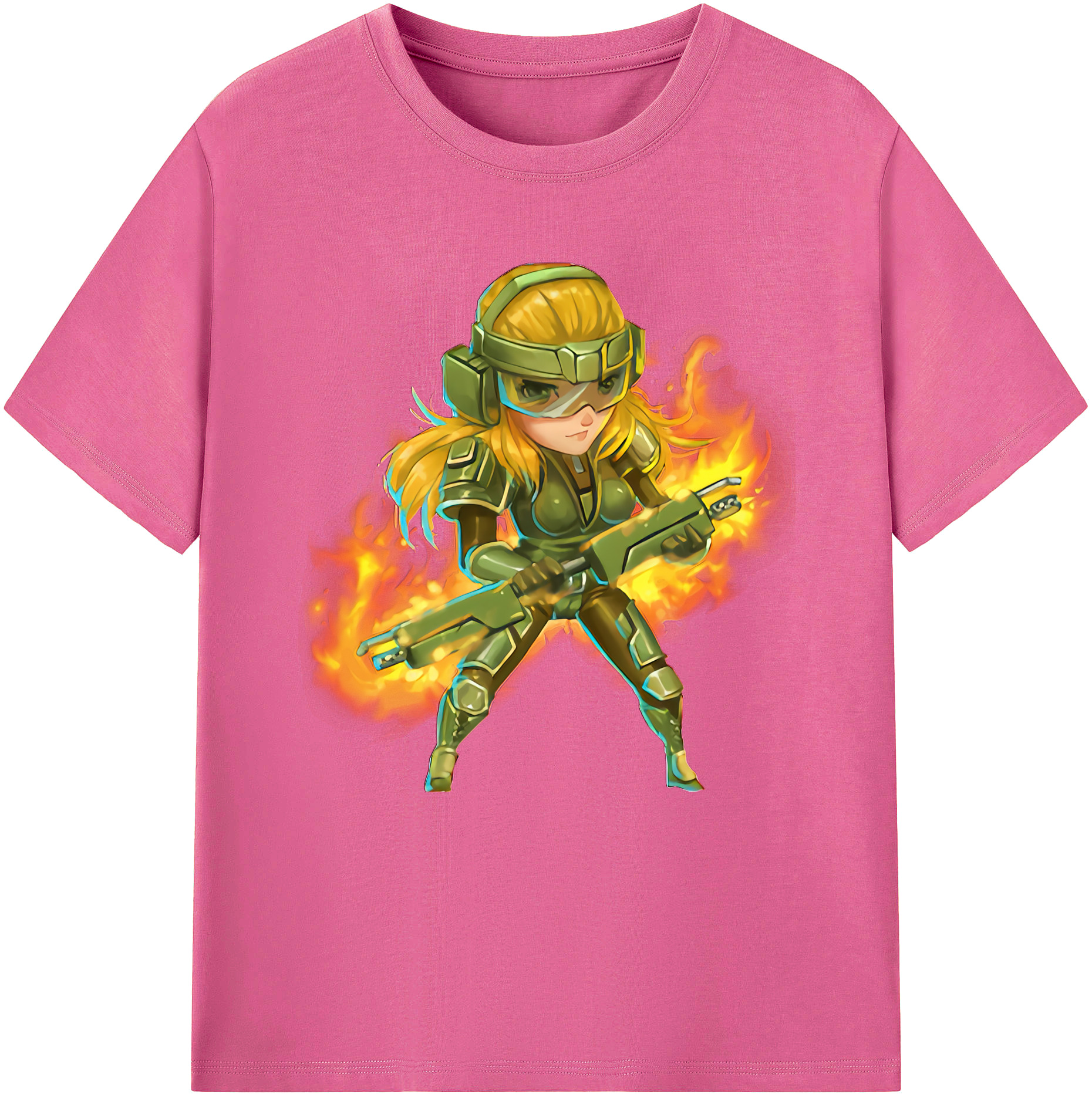 （画像用） リーグ・オブ・レジェンド League of Legends LOL レディースカジュアルプリントTシャツ（綿100％）