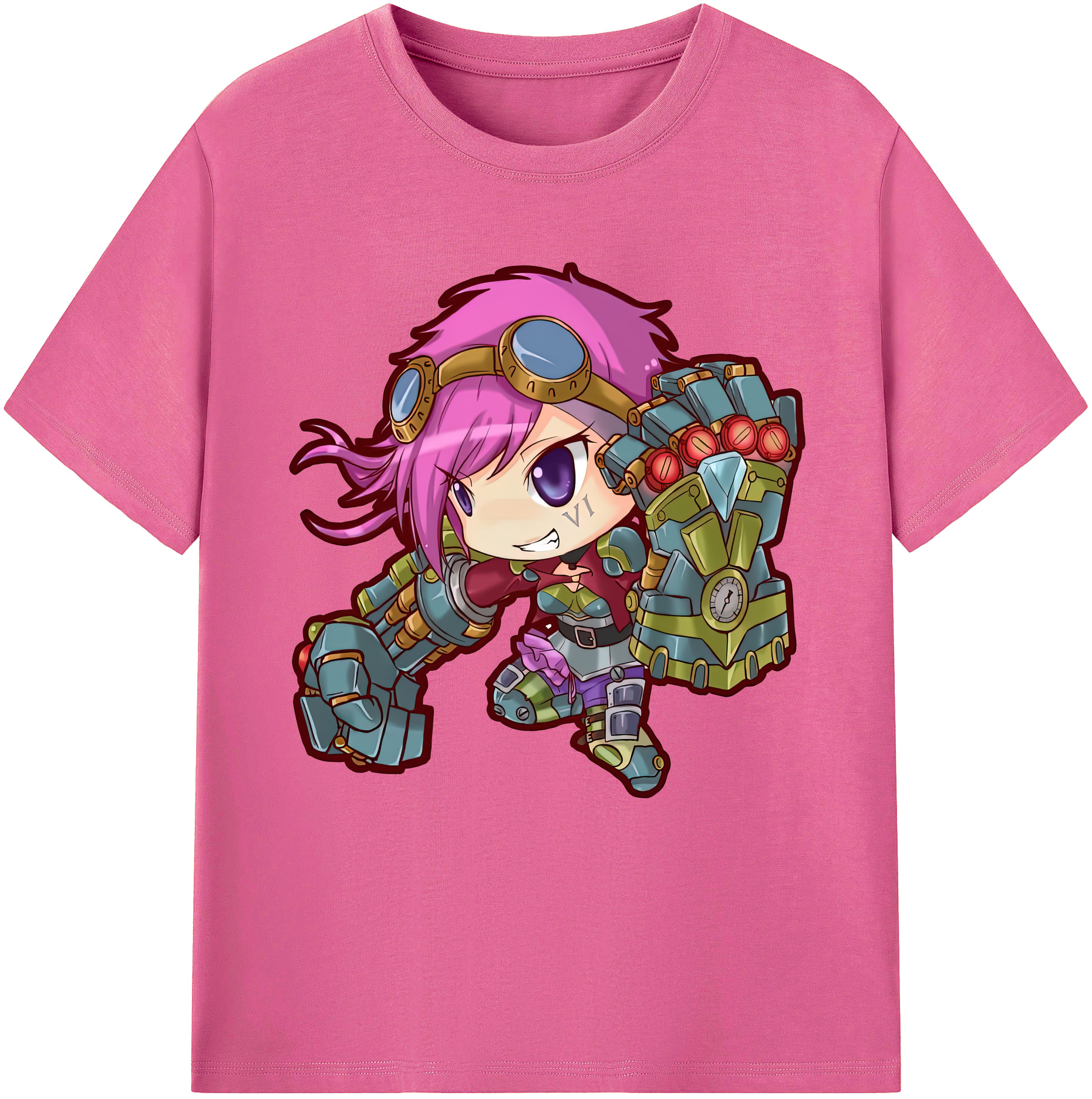 リーグ・オブ・レジェンド League of Legends LOL レディースカジュアルプリントTシャツ（綿100％）
