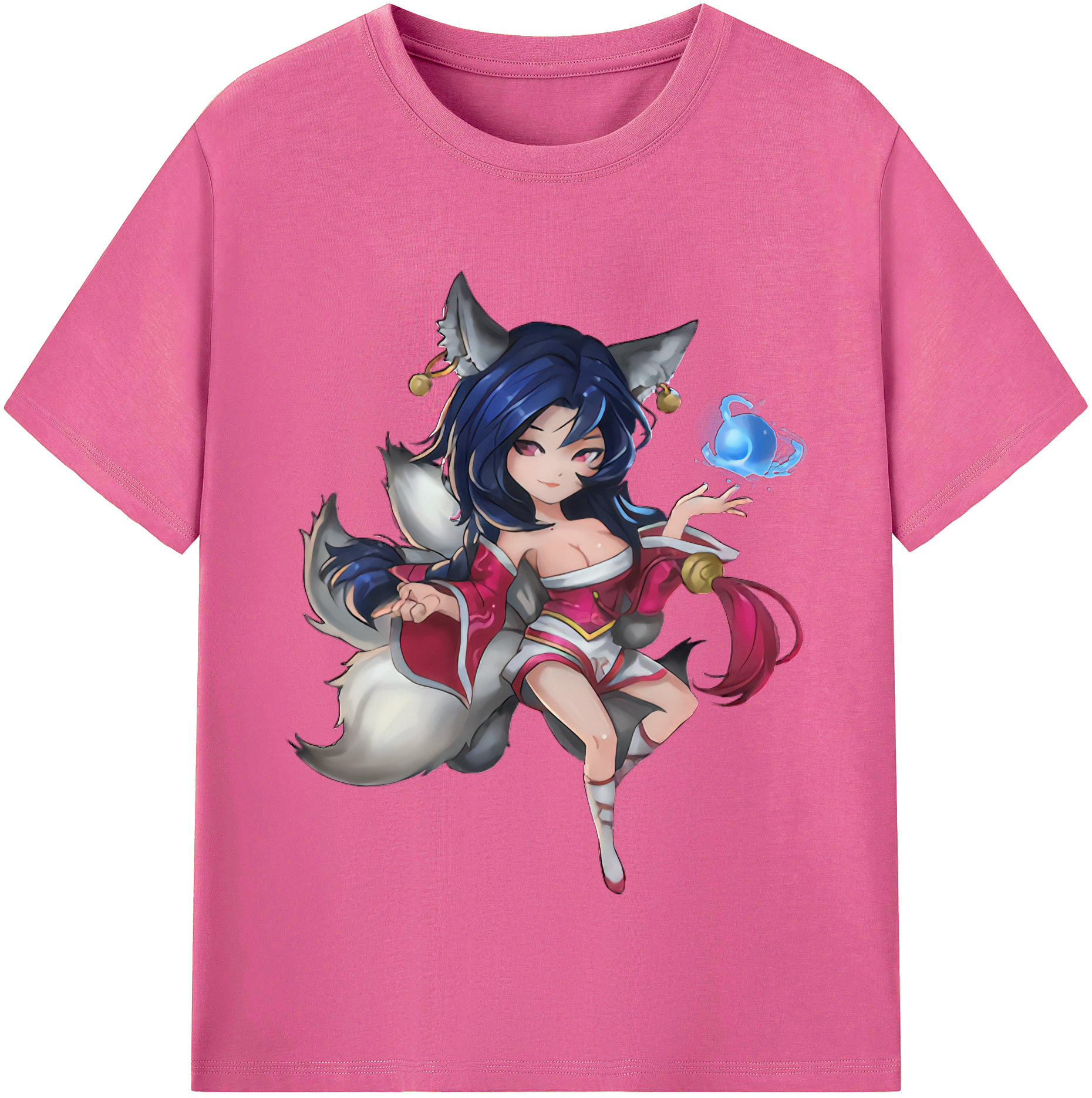 （画像用） リーグ・オブ・レジェンド League of Legends LOL レディースカジュアルプリントTシャツ（綿100％）
