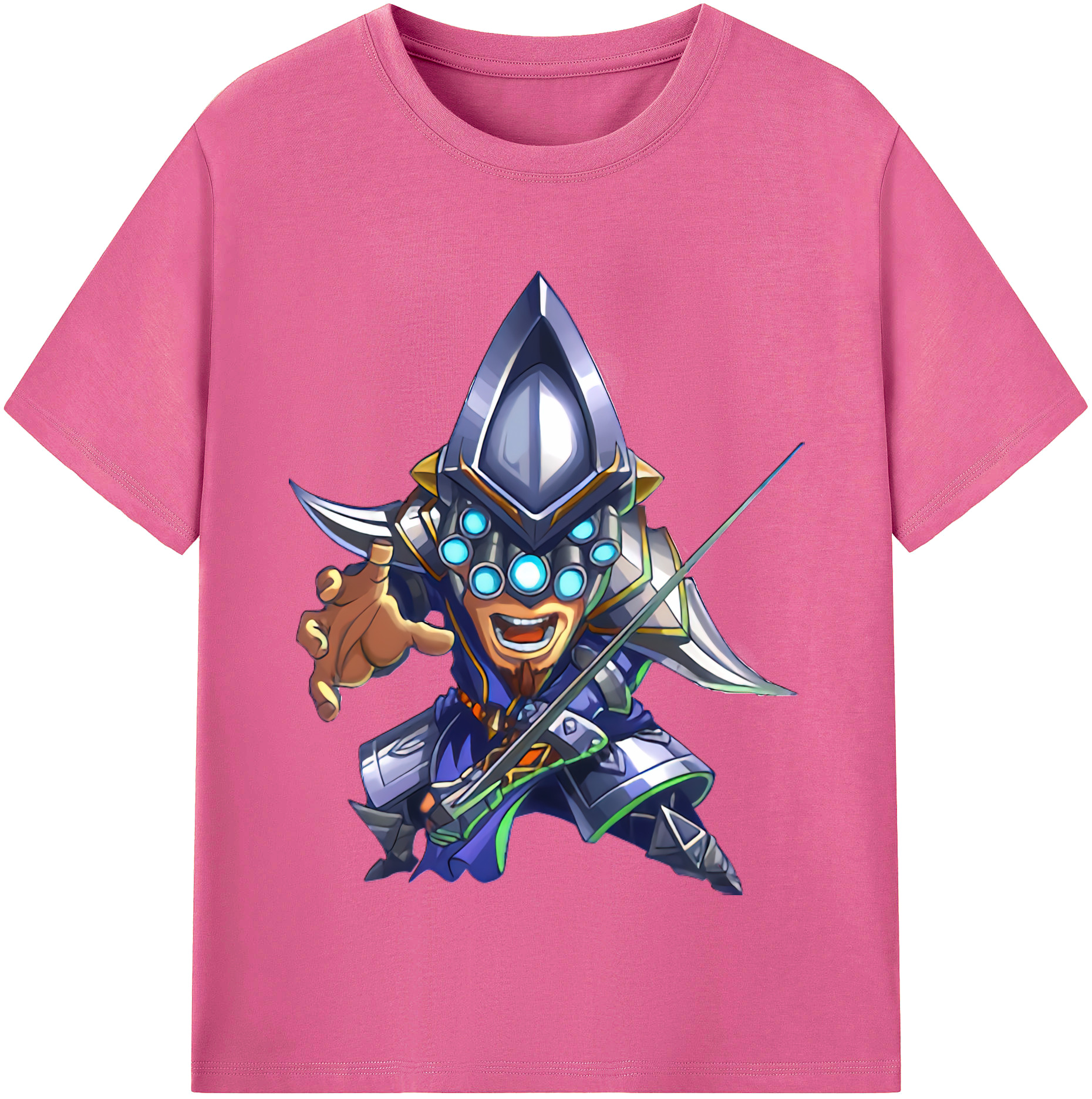 （画像用） リーグ・オブ・レジェンド League of Legends LOL レディースカジュアルプリントTシャツ（綿100％）
