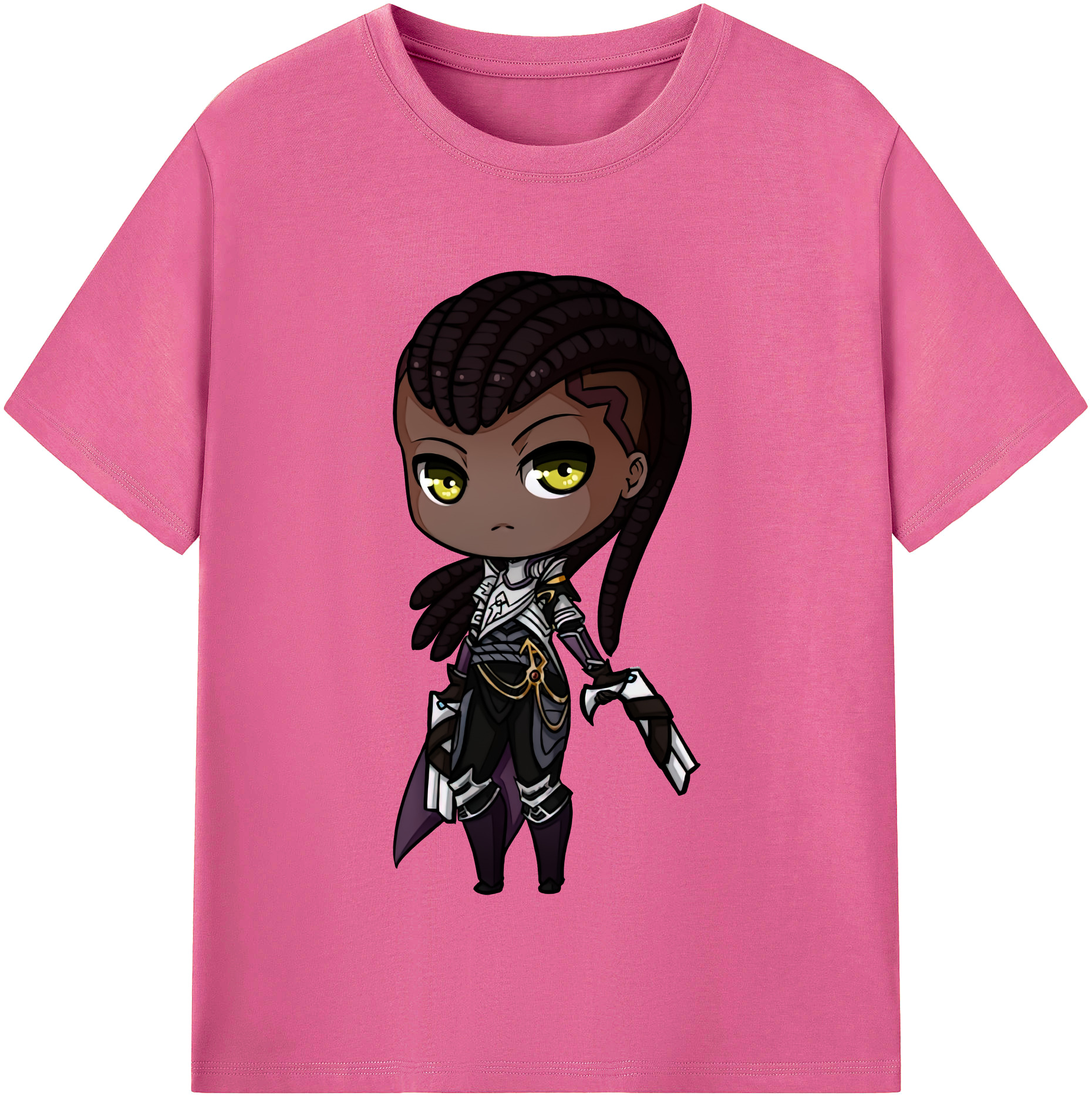 リーグ・オブ・レジェンド League of Legends LOL レディースカジュアルプリントTシャツ（綿100％）