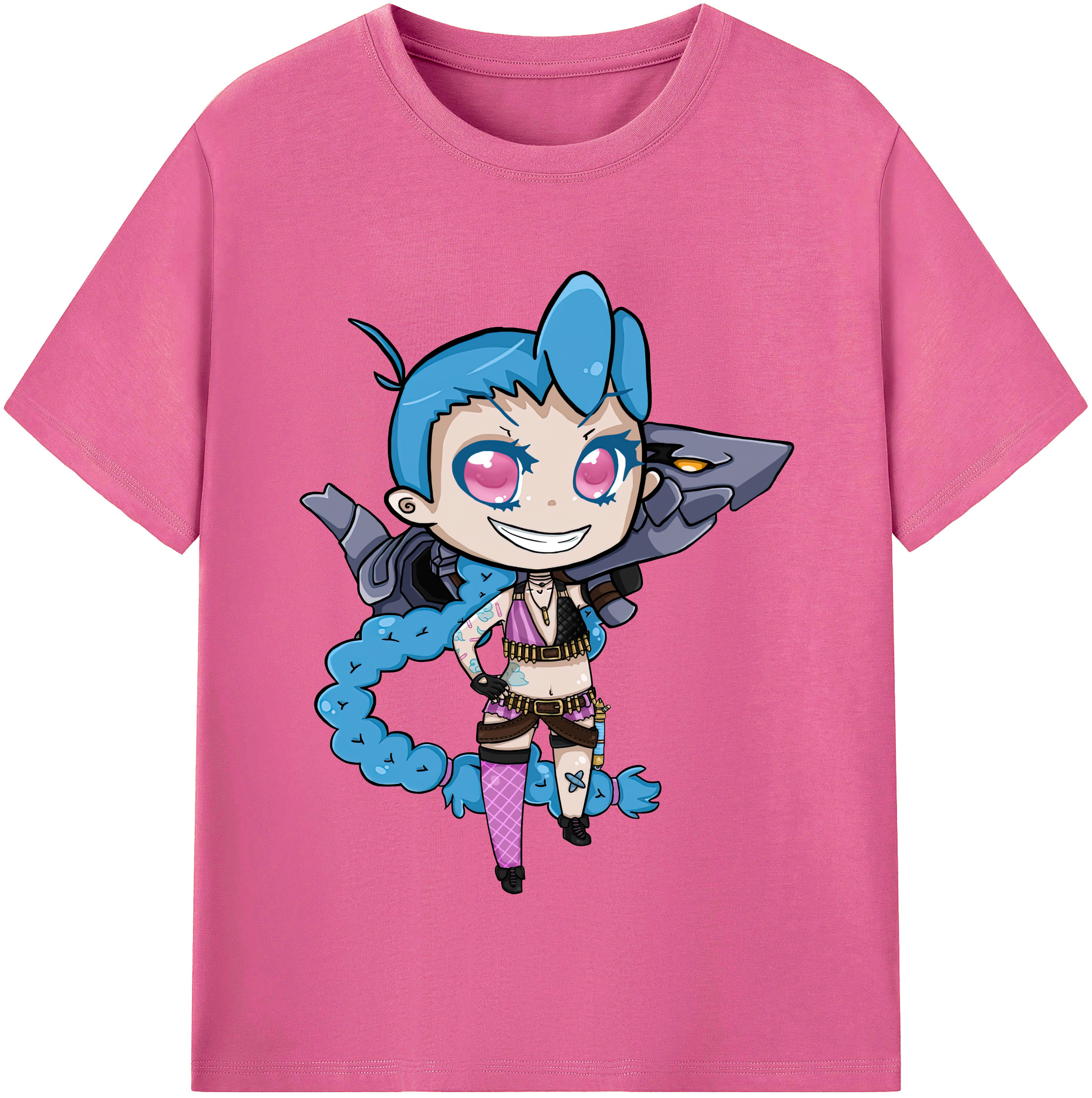リーグ・オブ・レジェンド League of Legends LOL レディースカジュアルプリントTシャツ（綿100％）