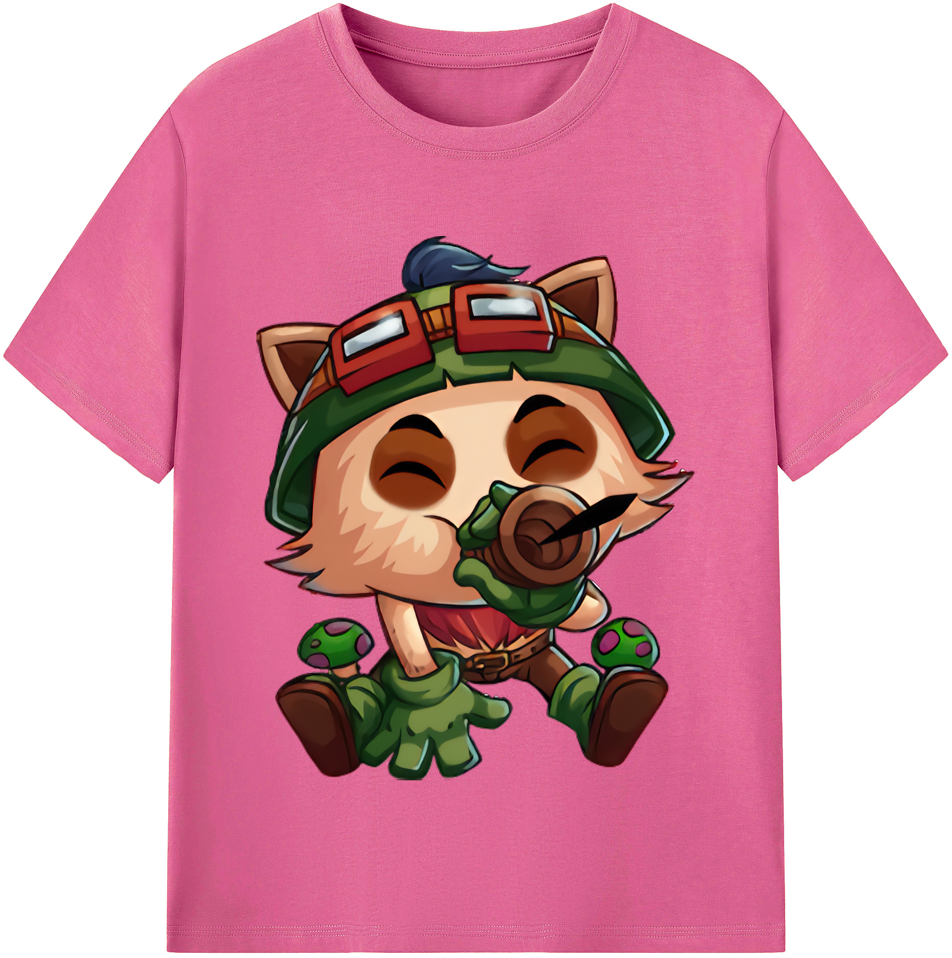 （画像用） リーグ・オブ・レジェンド League of Legends LOL レディースカジュアルプリントTシャツ（綿100％）