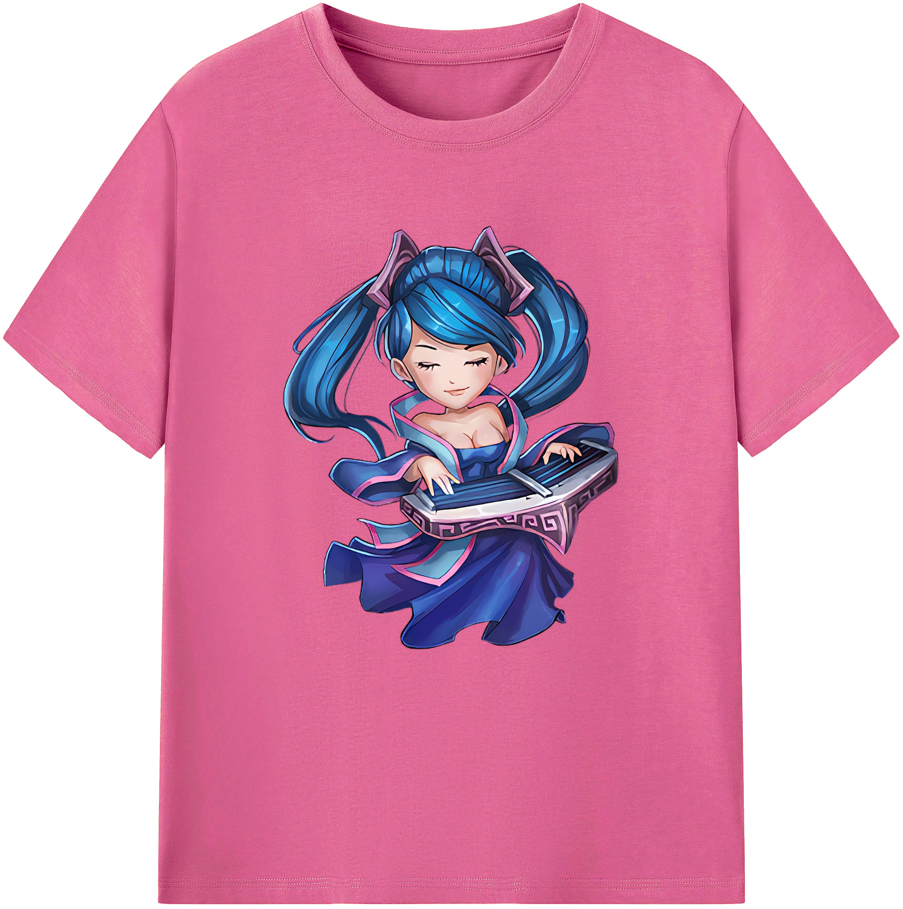 （画像用） リーグ・オブ・レジェンド League of Legends LOL レディースカジュアルプリントTシャツ（綿100％）