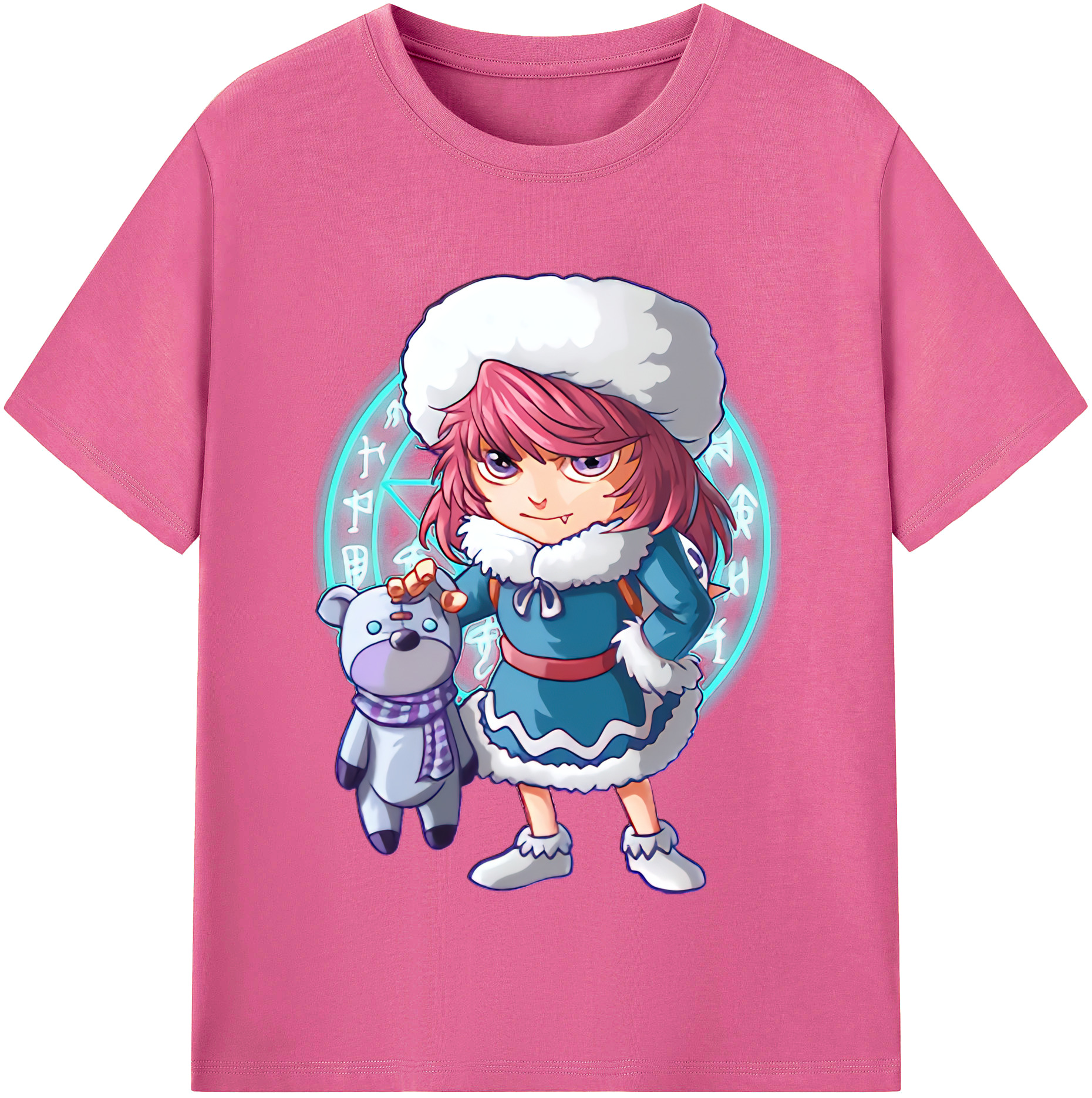 （画像用） リーグ・オブ・レジェンド League of Legends LOL レディースカジュアルプリントTシャツ（綿100％）