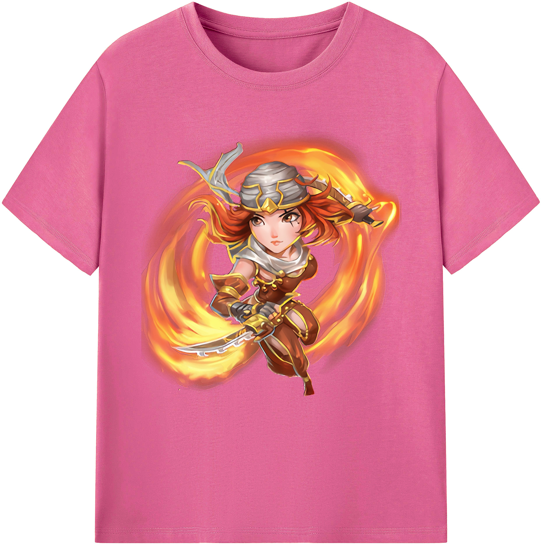 （画像用） リーグ・オブ・レジェンド League of Legends LOL レディースカジュアルプリントTシャツ（綿100％）