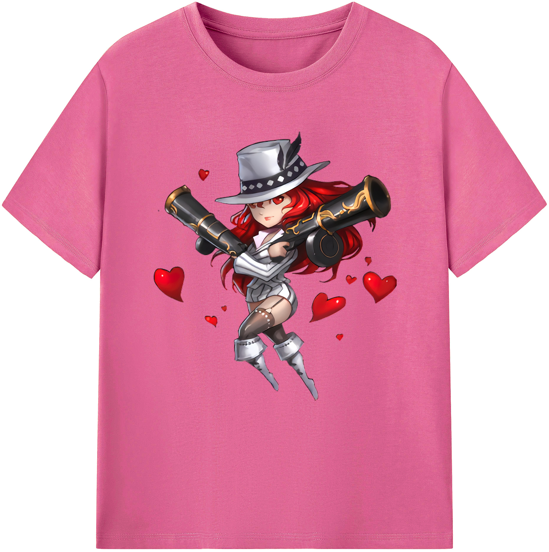（画像用） リーグ・オブ・レジェンド League of Legends LOL レディースカジュアルプリントTシャツ（綿100％）