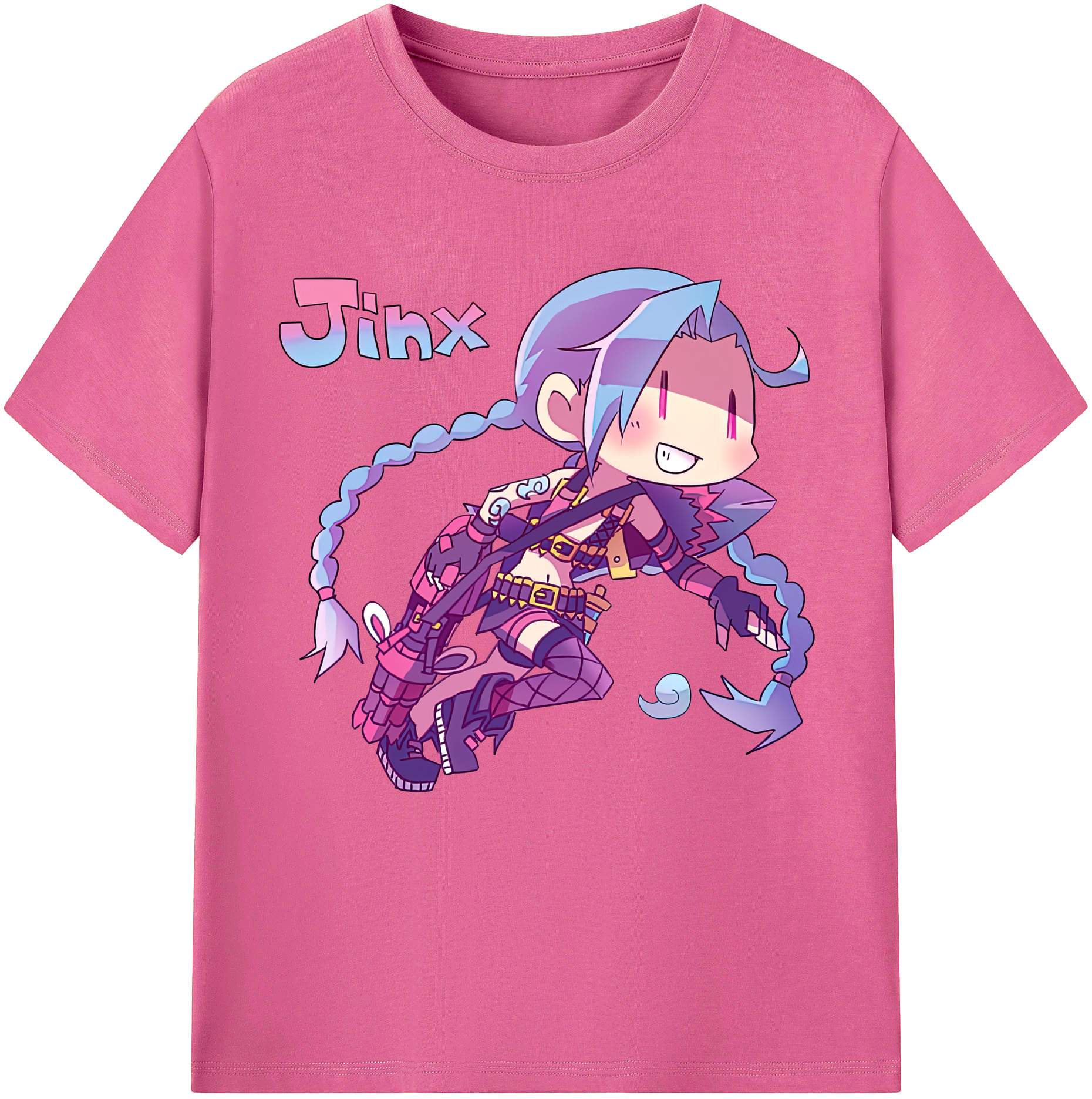 （画像用） リーグ・オブ・レジェンド League of Legends LOL レディースカジュアルプリントTシャツ（綿100％）