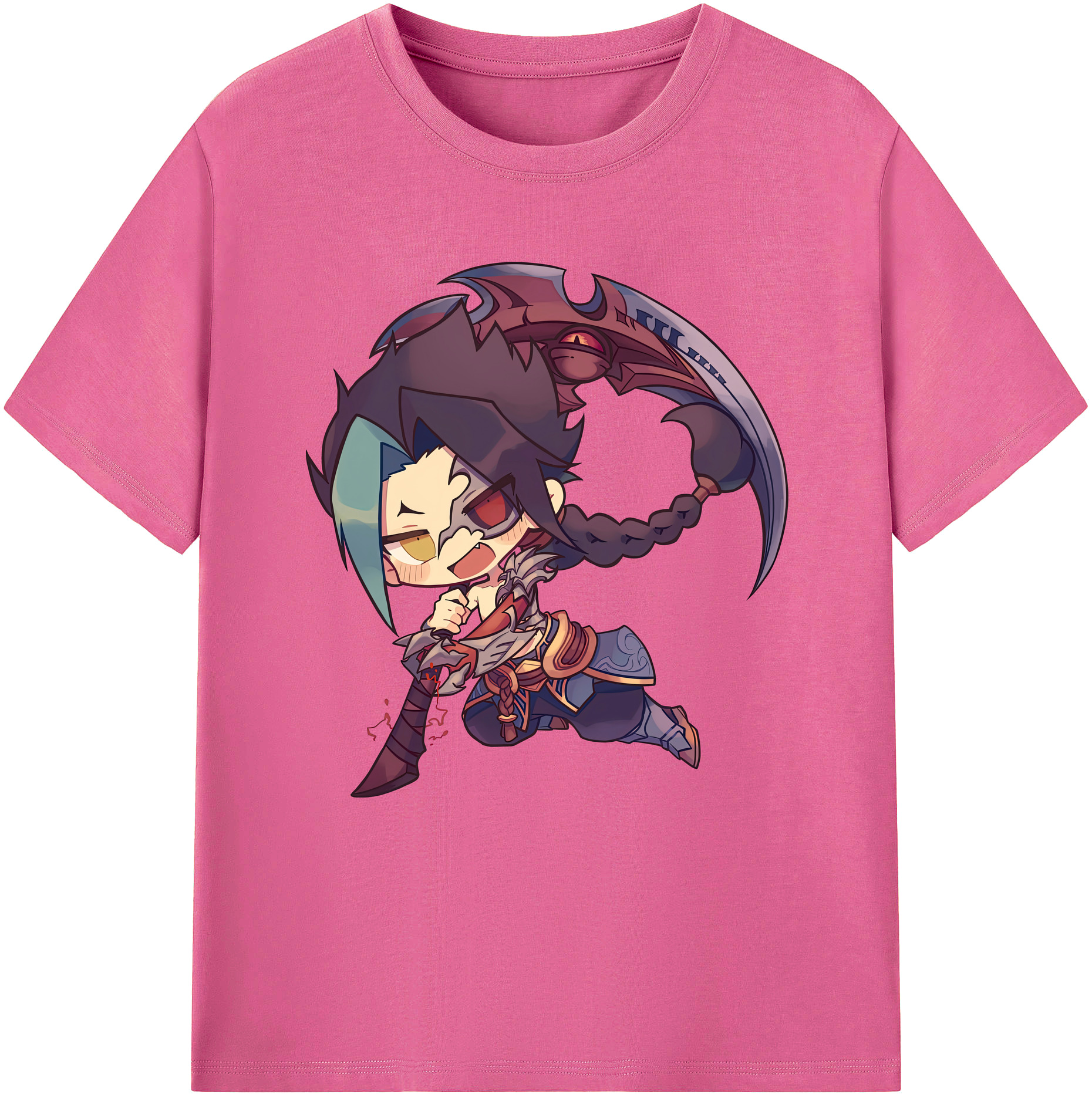 （画像用） リーグ・オブ・レジェンド League of Legends LOL レディースカジュアルプリントTシャツ（綿100％）
