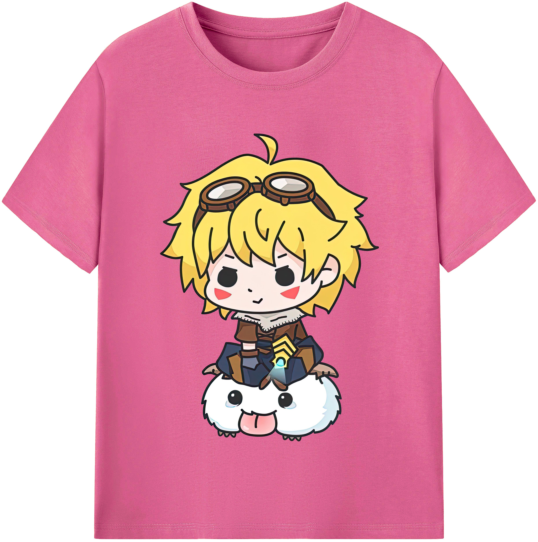 リーグ・オブ・レジェンド League of Legends LOL レディースカジュアルプリントTシャツ（綿100％）
