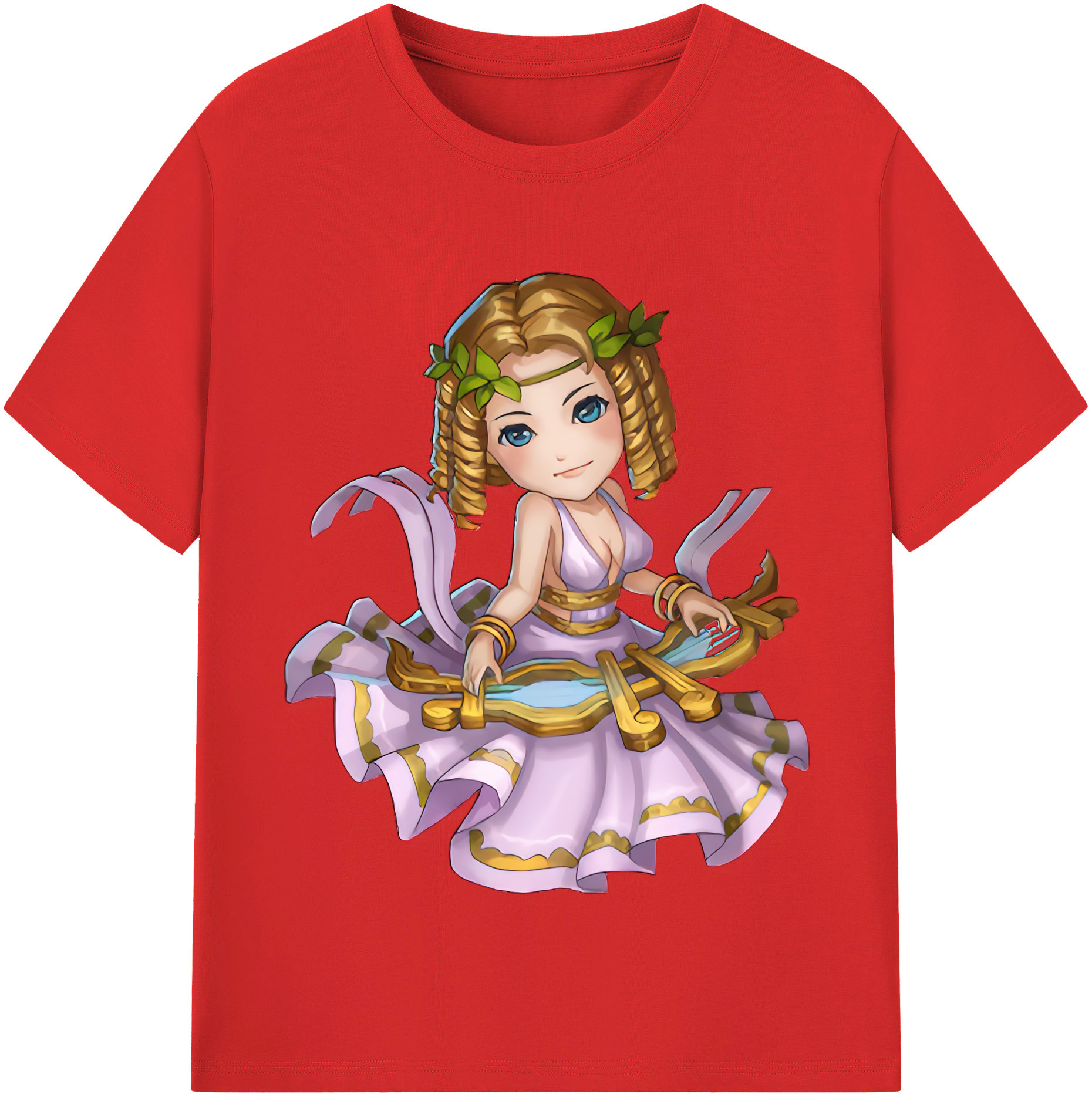 （画像用） リーグ・オブ・レジェンド League of Legends LOL レディースカジュアルプリントTシャツ（綿100％）