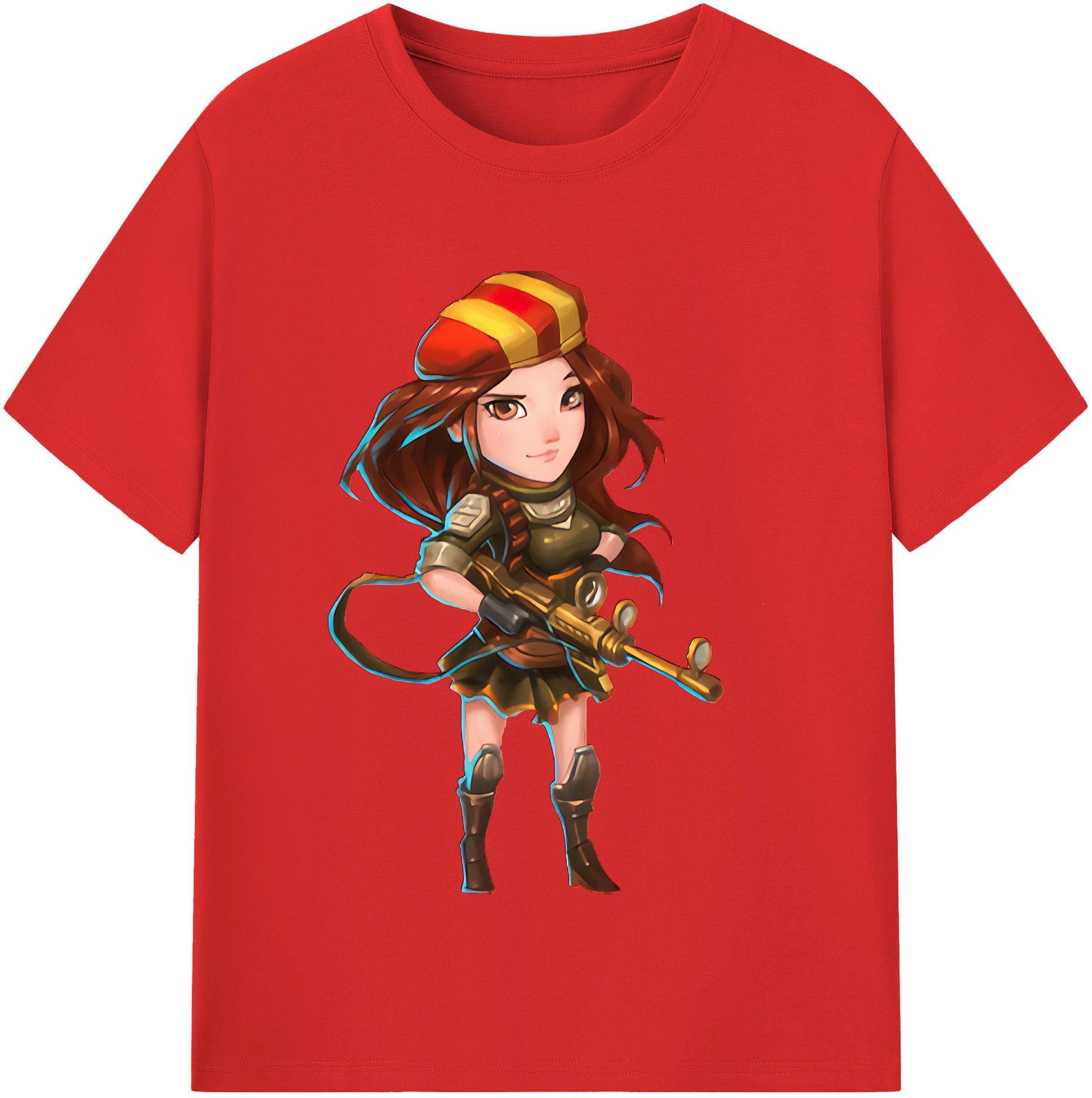 （画像用） リーグ・オブ・レジェンド League of Legends LOL レディースカジュアルプリントTシャツ（綿100％）