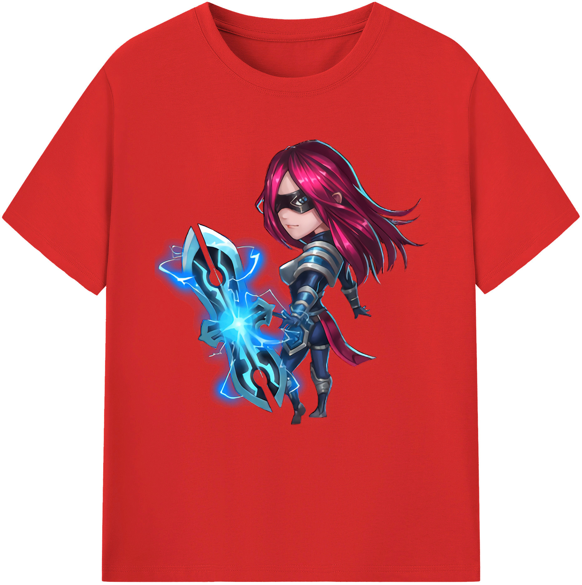 （画像用） リーグ・オブ・レジェンド League of Legends LOL レディースカジュアルプリントTシャツ（綿100％）