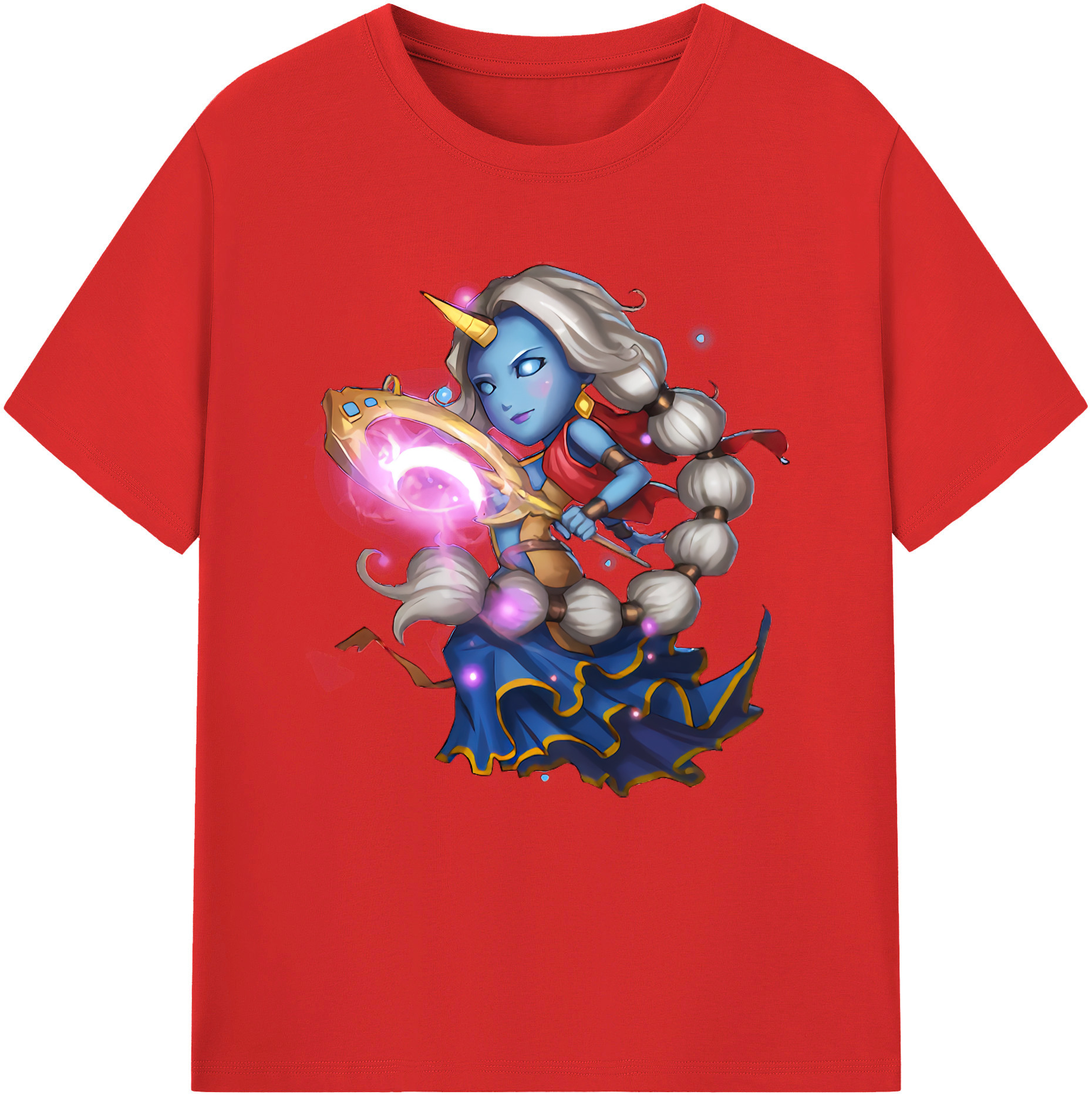 （画像用） リーグ・オブ・レジェンド League of Legends LOL レディースカジュアルプリントTシャツ（綿100％）