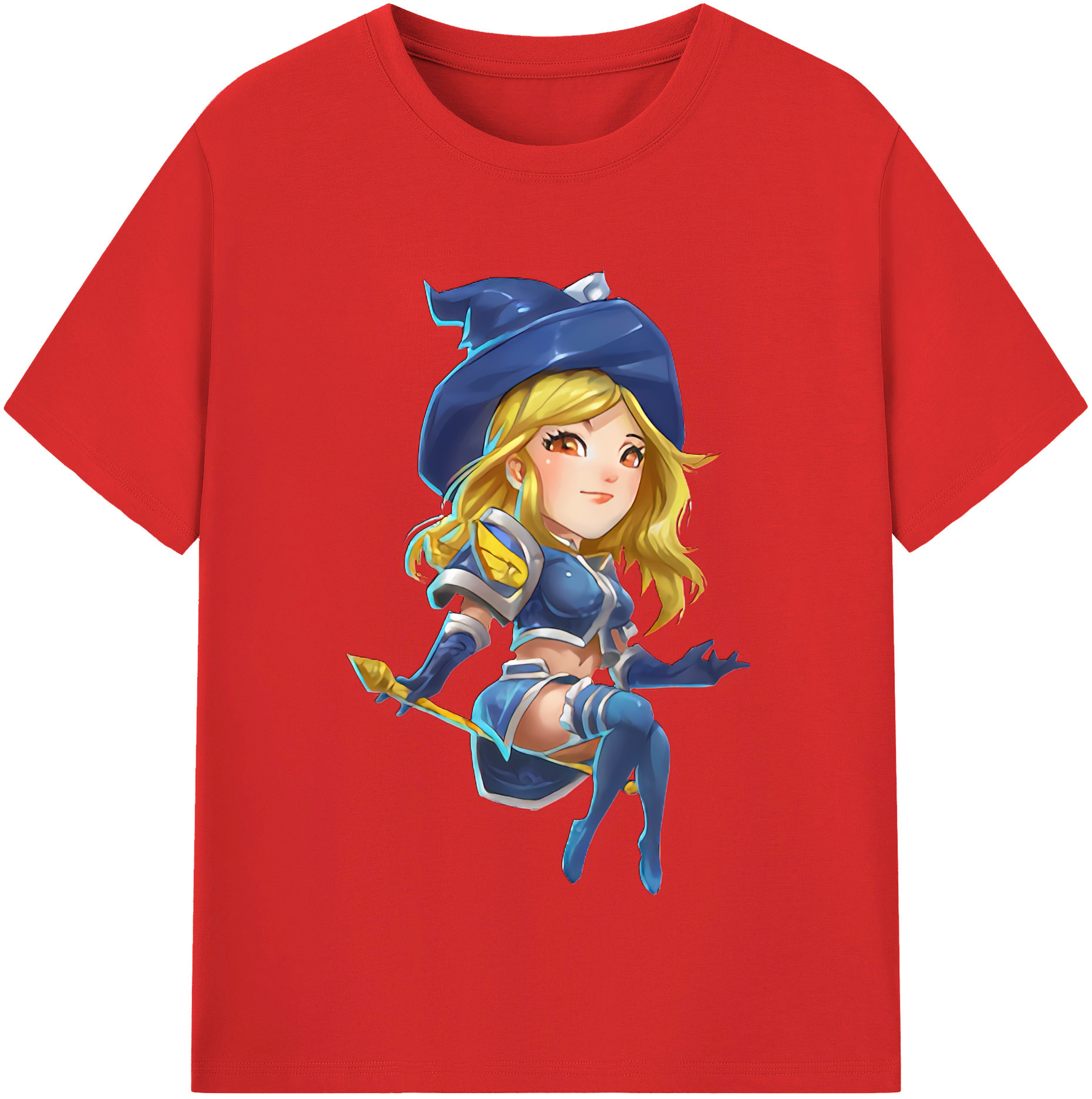 （画像用） リーグ・オブ・レジェンド League of Legends LOL レディースカジュアルプリントTシャツ（綿100％）