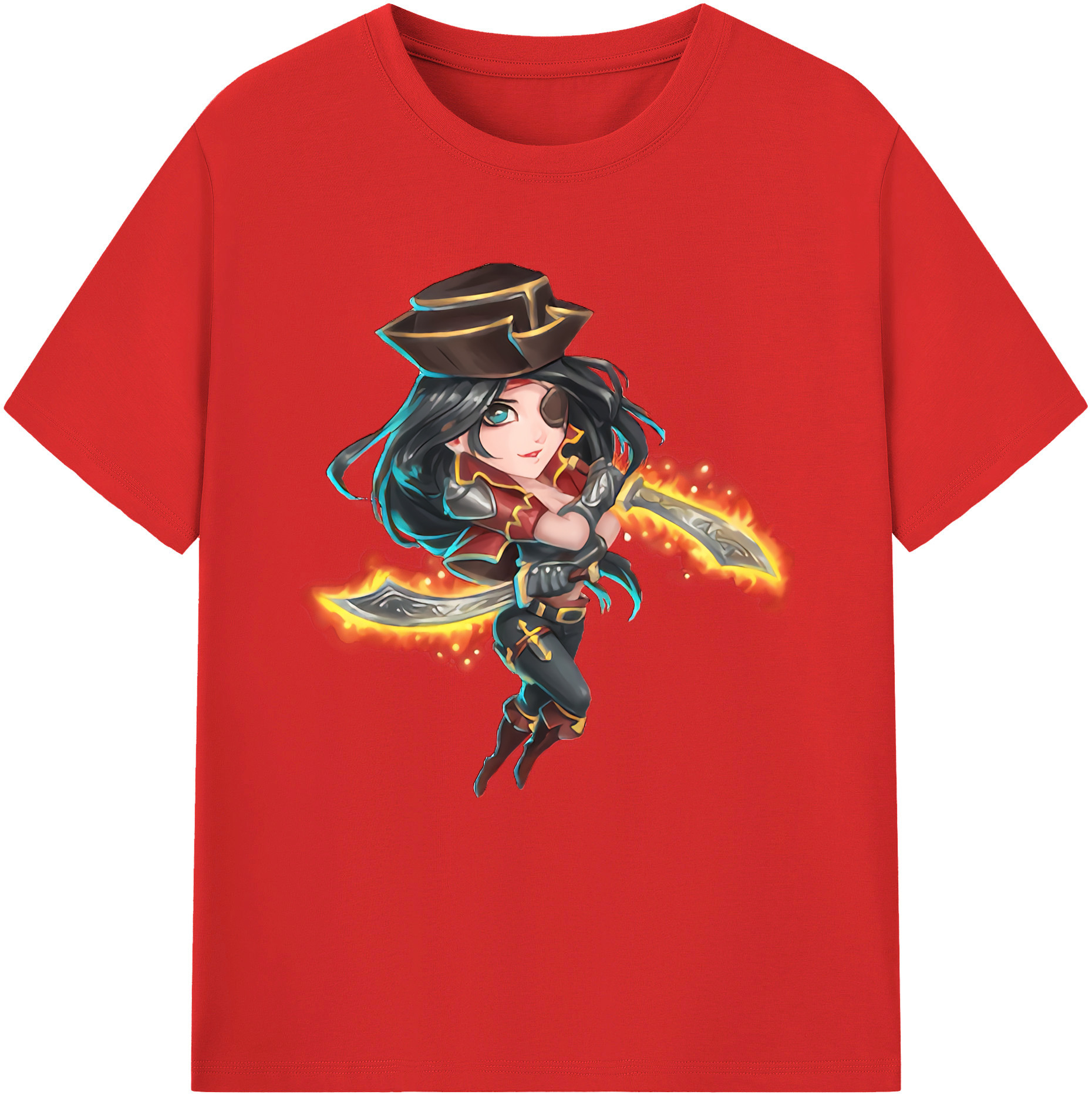 （画像用） リーグ・オブ・レジェンド League of Legends LOL レディースカジュアルプリントTシャツ（綿100％）