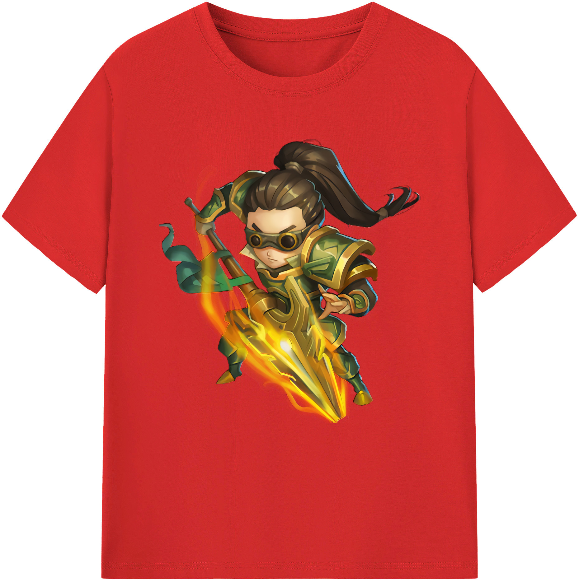 （画像用） リーグ・オブ・レジェンド League of Legends LOL レディースカジュアルプリントTシャツ（綿100％）