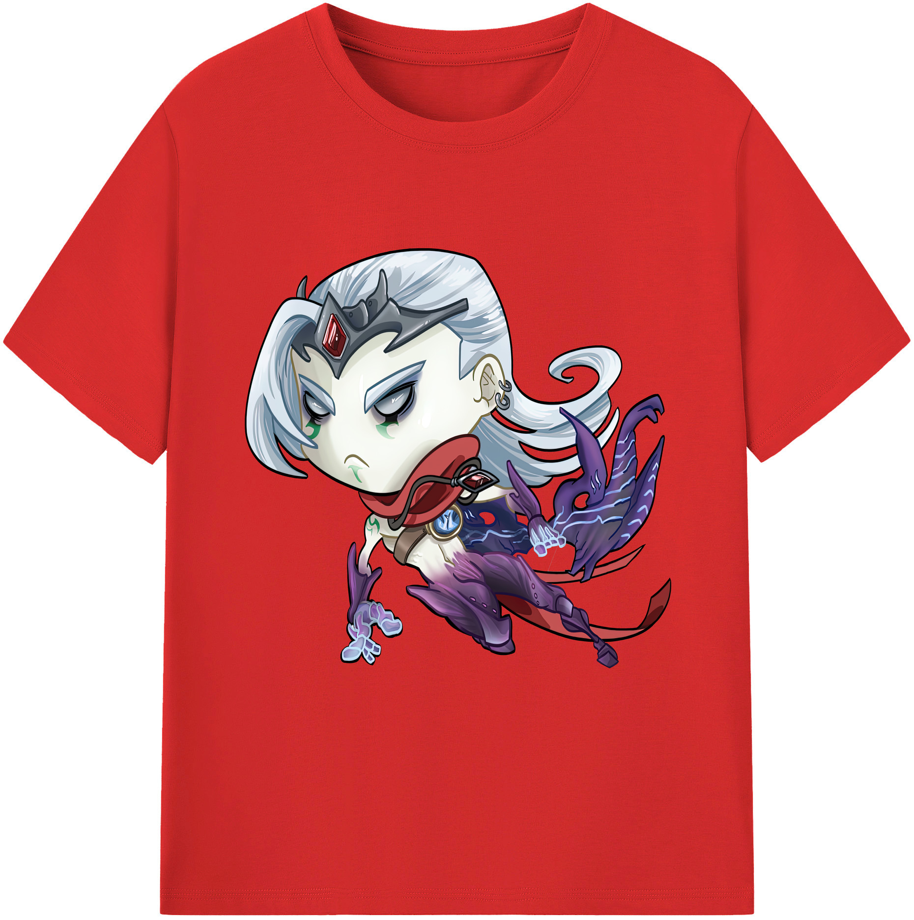 リーグ・オブ・レジェンド League of Legends LOL レディースカジュアルプリントTシャツ（綿100％）
