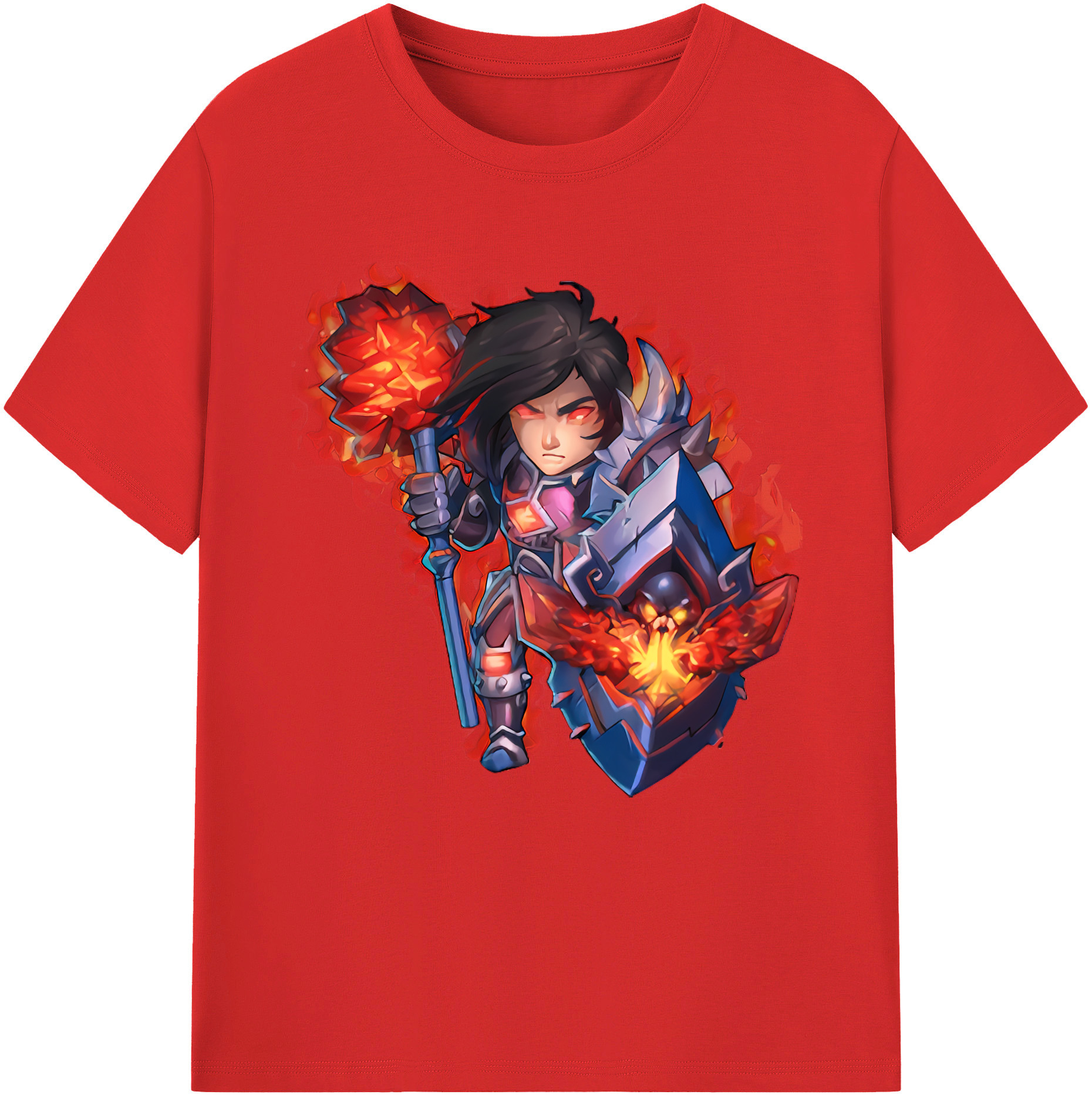 （画像用） リーグ・オブ・レジェンド League of Legends LOL レディースカジュアルプリントTシャツ（綿100％）