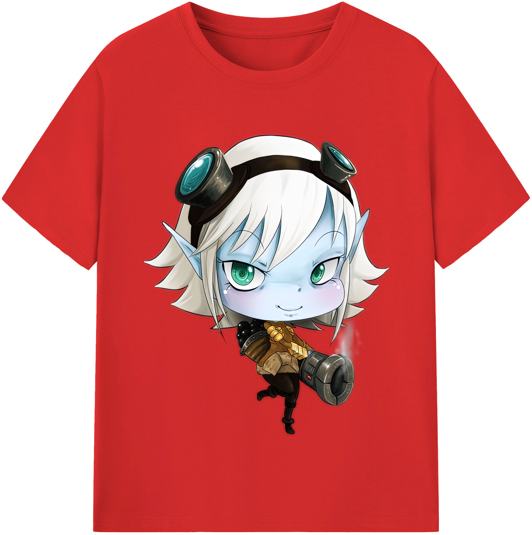 （画像用） リーグ・オブ・レジェンド League of Legends LOL レディースカジュアルプリントTシャツ（綿100％）