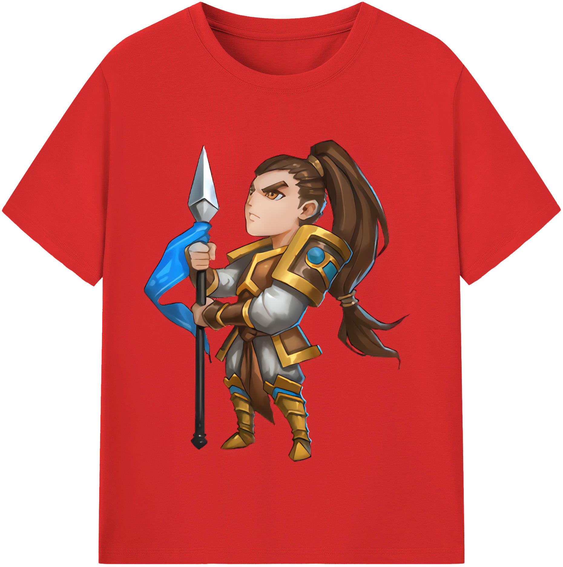 （画像用） リーグ・オブ・レジェンド League of Legends LOL レディースカジュアルプリントTシャツ（綿100％）