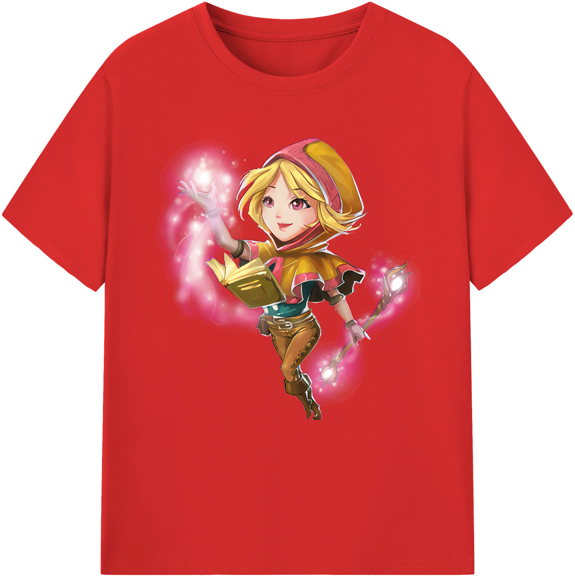（画像用） リーグ・オブ・レジェンド League of Legends LOL レディースカジュアルプリントTシャツ（綿100％）