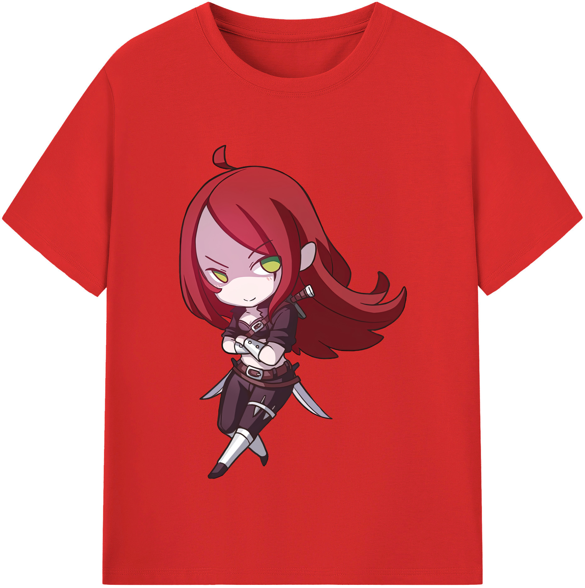 リーグ・オブ・レジェンド League of Legends LOL レディースカジュアルプリントTシャツ（綿100％）