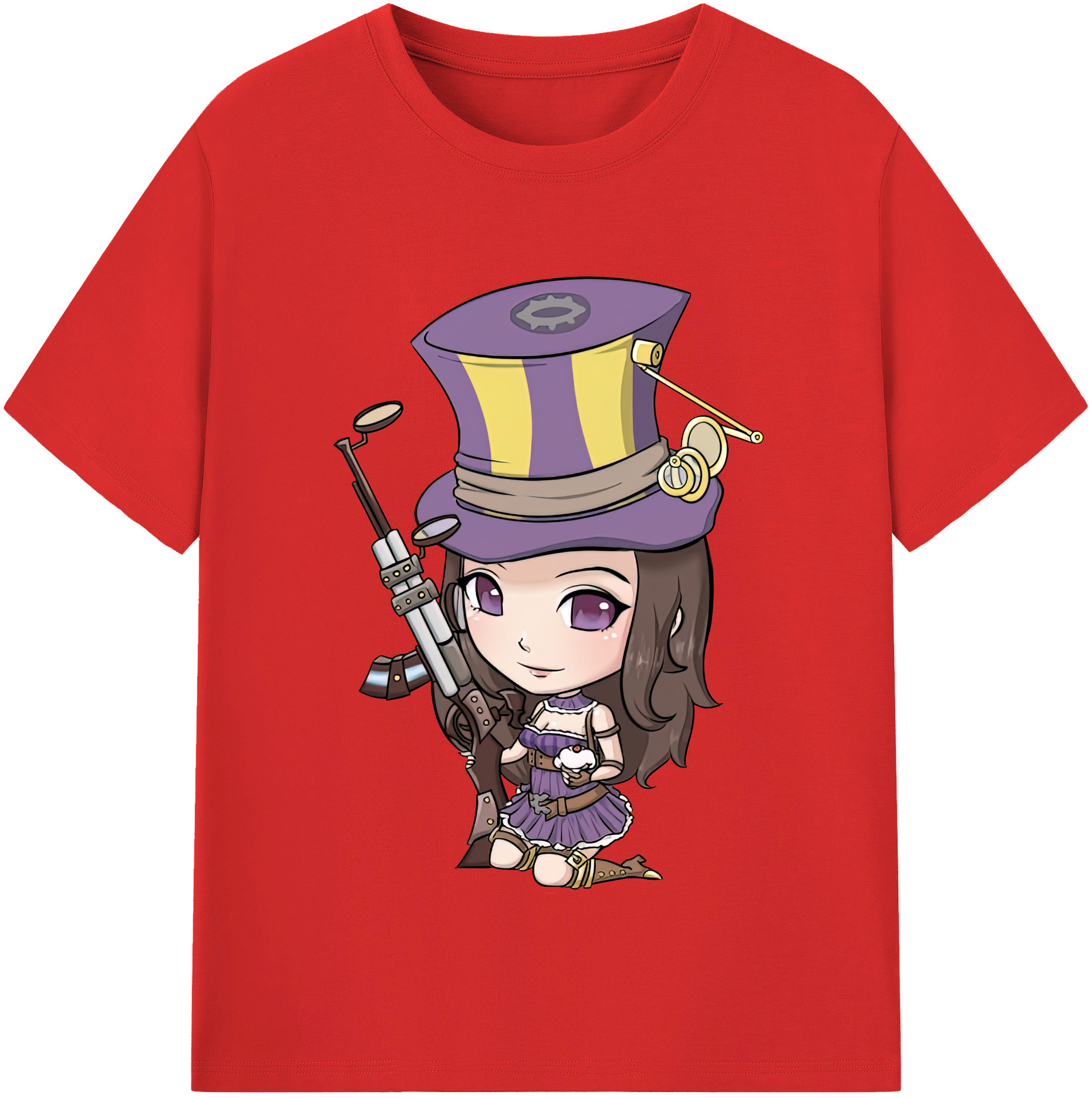 リーグ・オブ・レジェンド League of Legends LOL レディースカジュアルプリントTシャツ（綿100％）