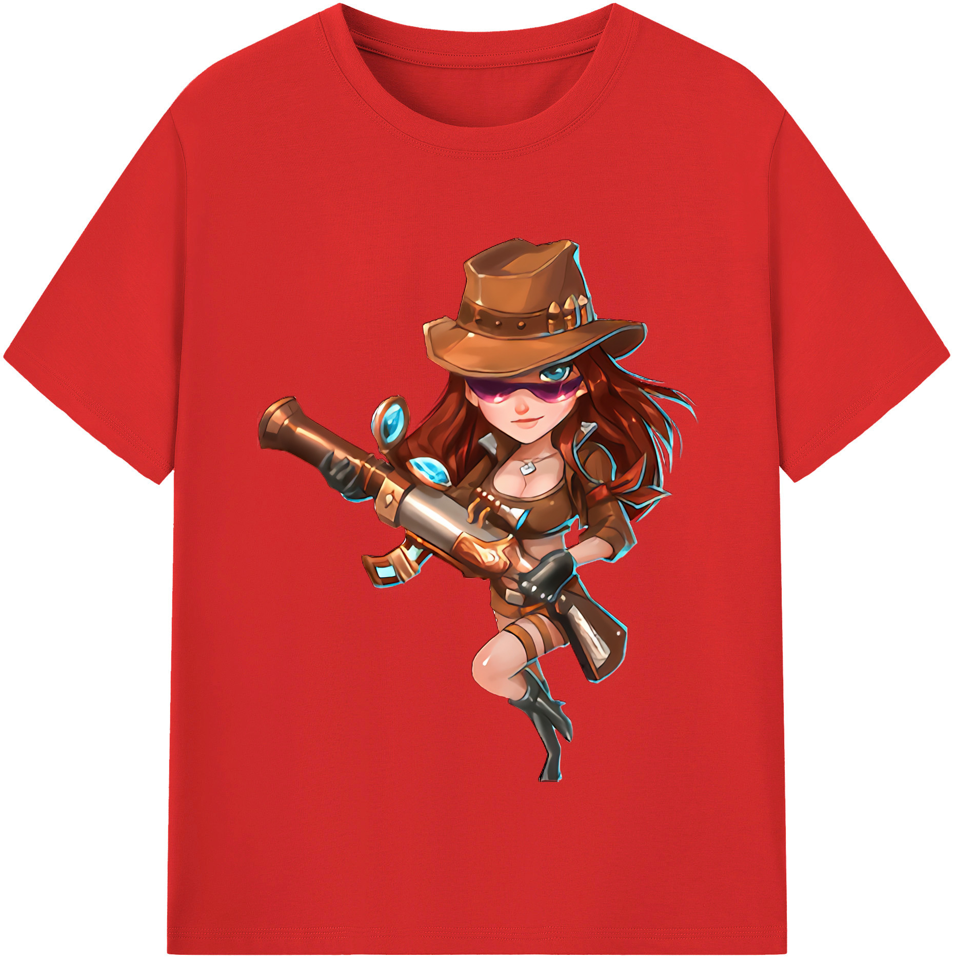 （画像用） リーグ・オブ・レジェンド League of Legends LOL レディースカジュアルプリントTシャツ（綿100％）