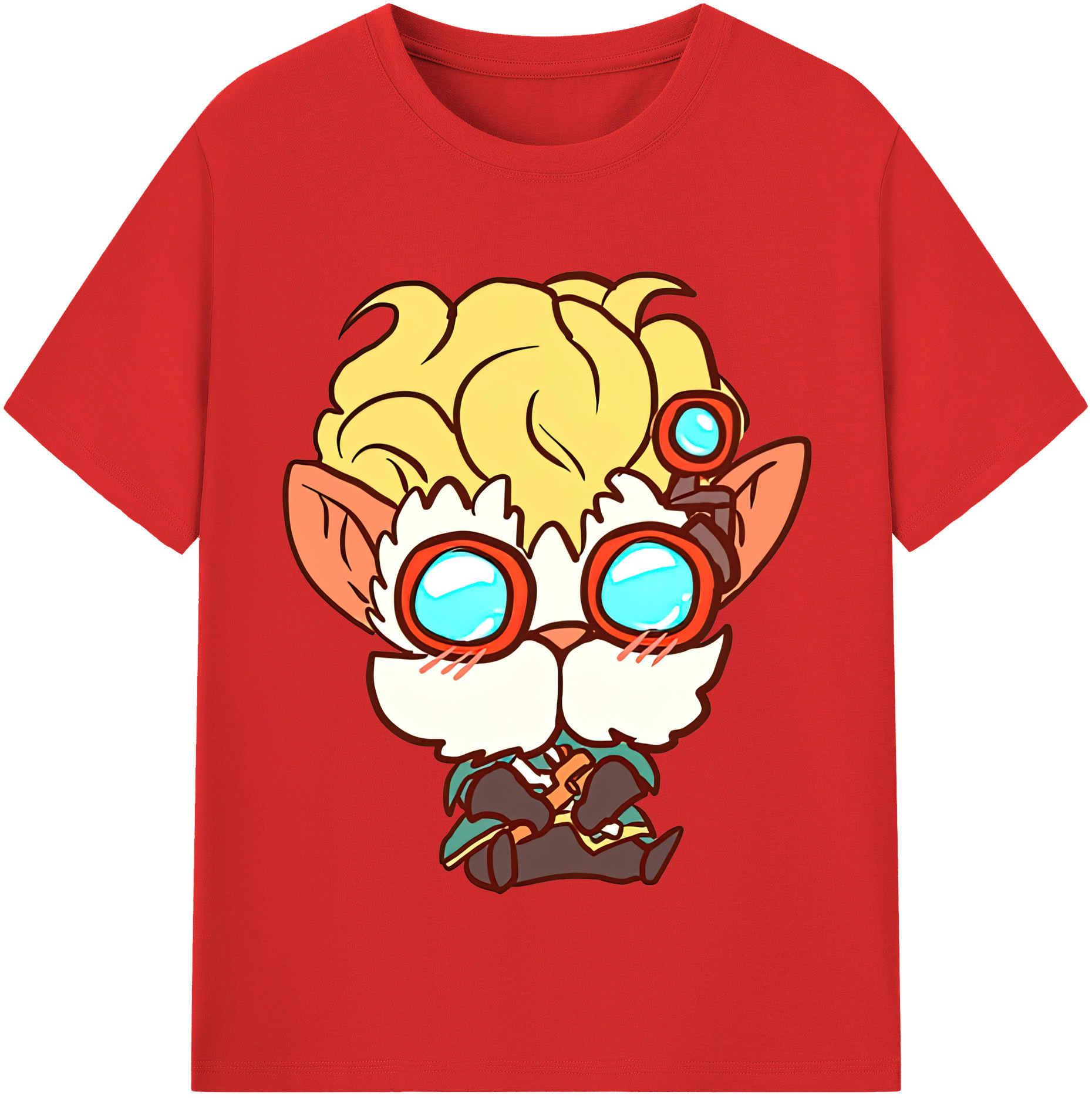 （画像用） リーグ・オブ・レジェンド League of Legends LOL レディースカジュアルプリントTシャツ（綿100％）