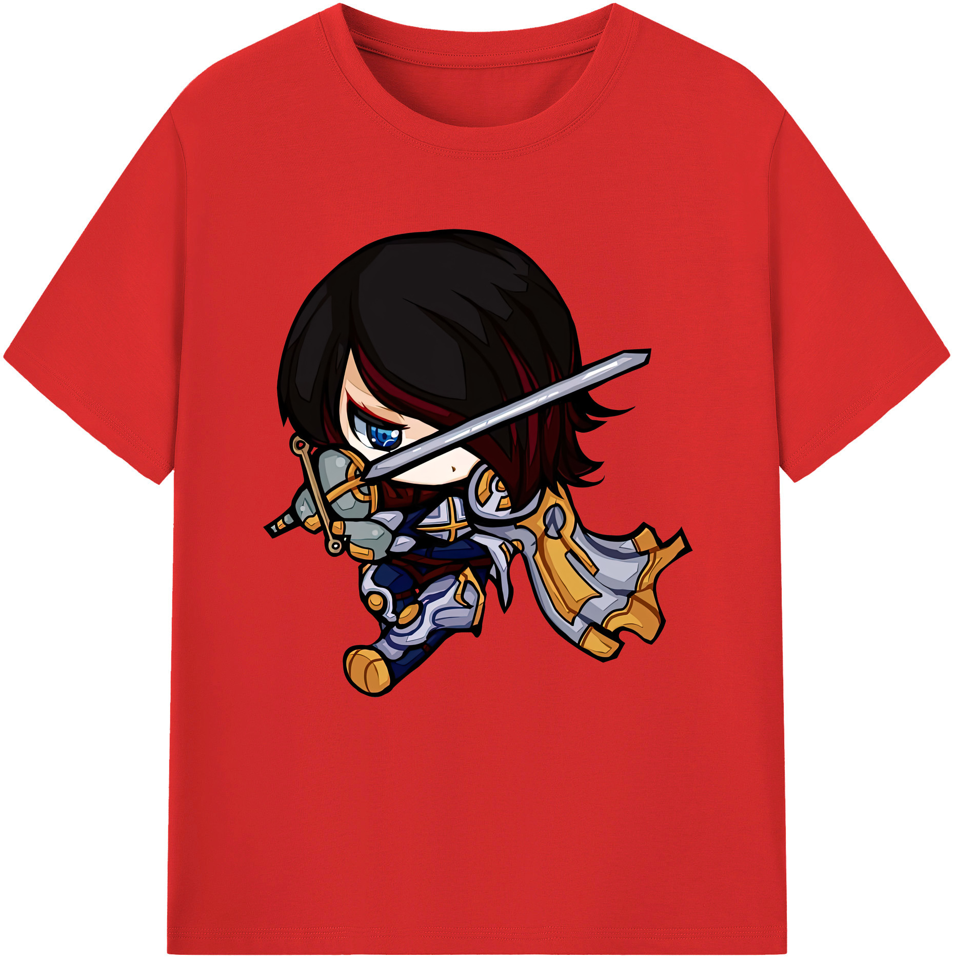 リーグ・オブ・レジェンド League of Legends LOL レディースカジュアルプリントTシャツ（綿100％）