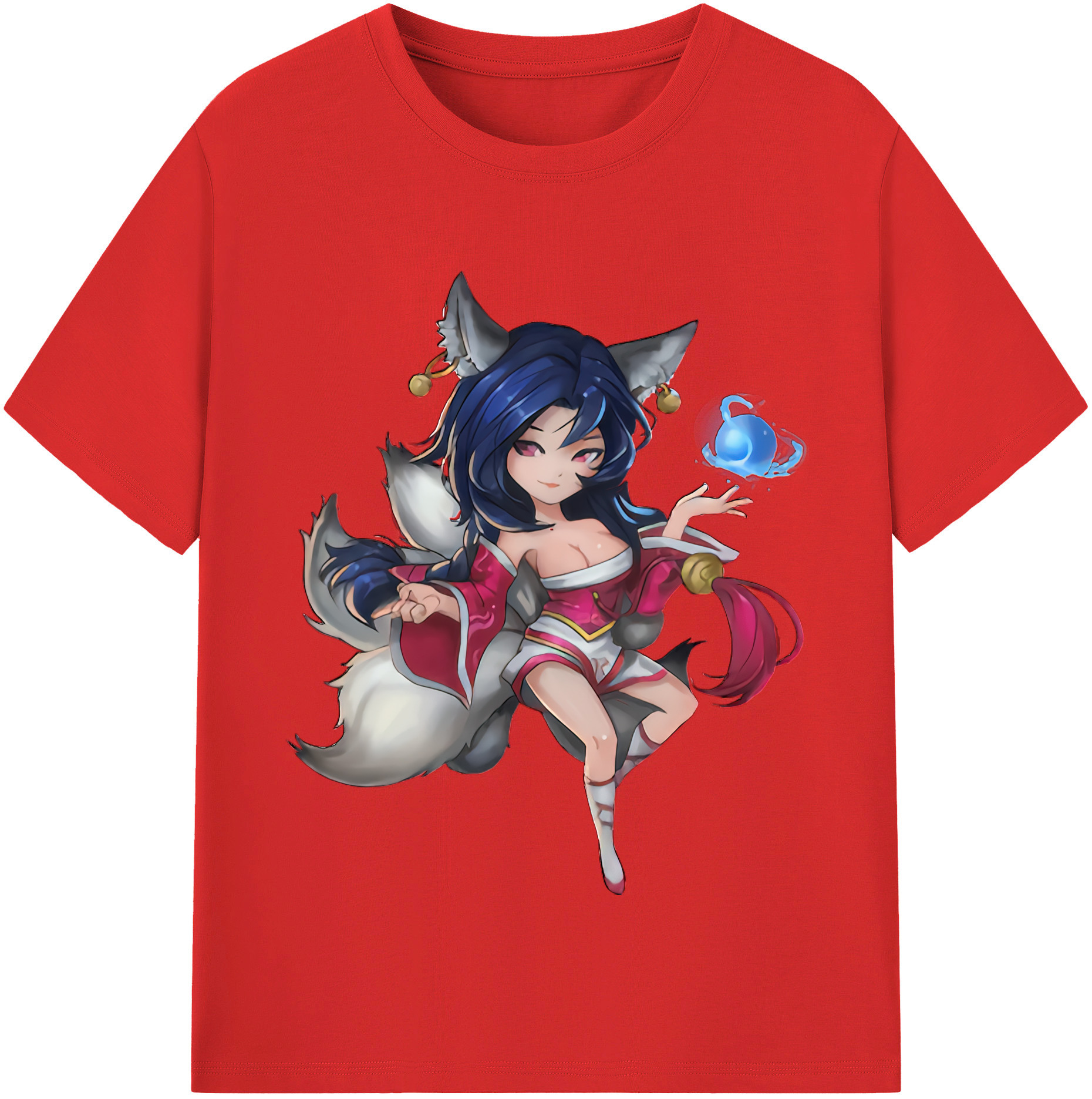 （画像用） リーグ・オブ・レジェンド League of Legends LOL レディースカジュアルプリントTシャツ（綿100％）