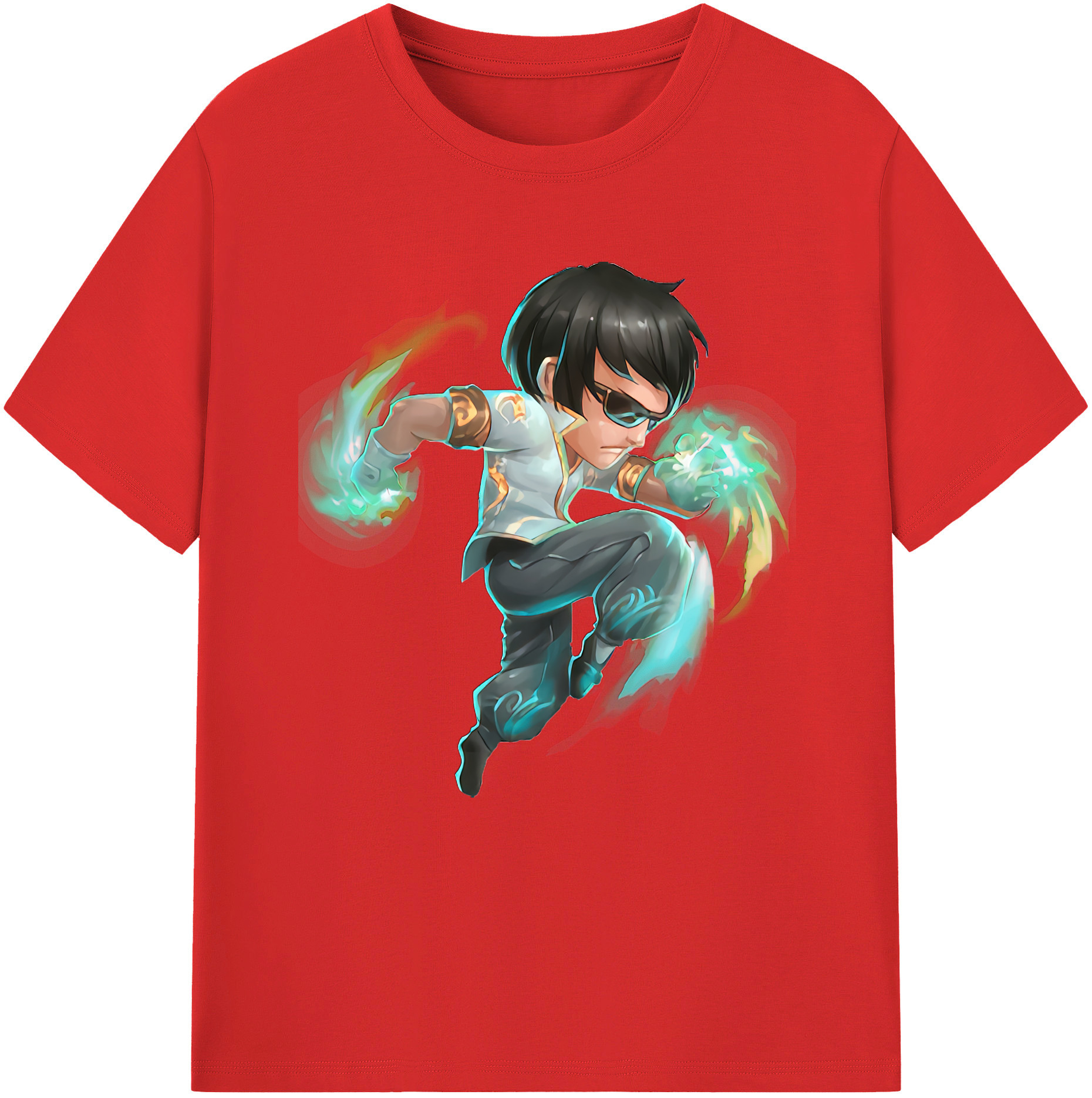 （画像用） リーグ・オブ・レジェンド League of Legends LOL レディースカジュアルプリントTシャツ（綿100％）