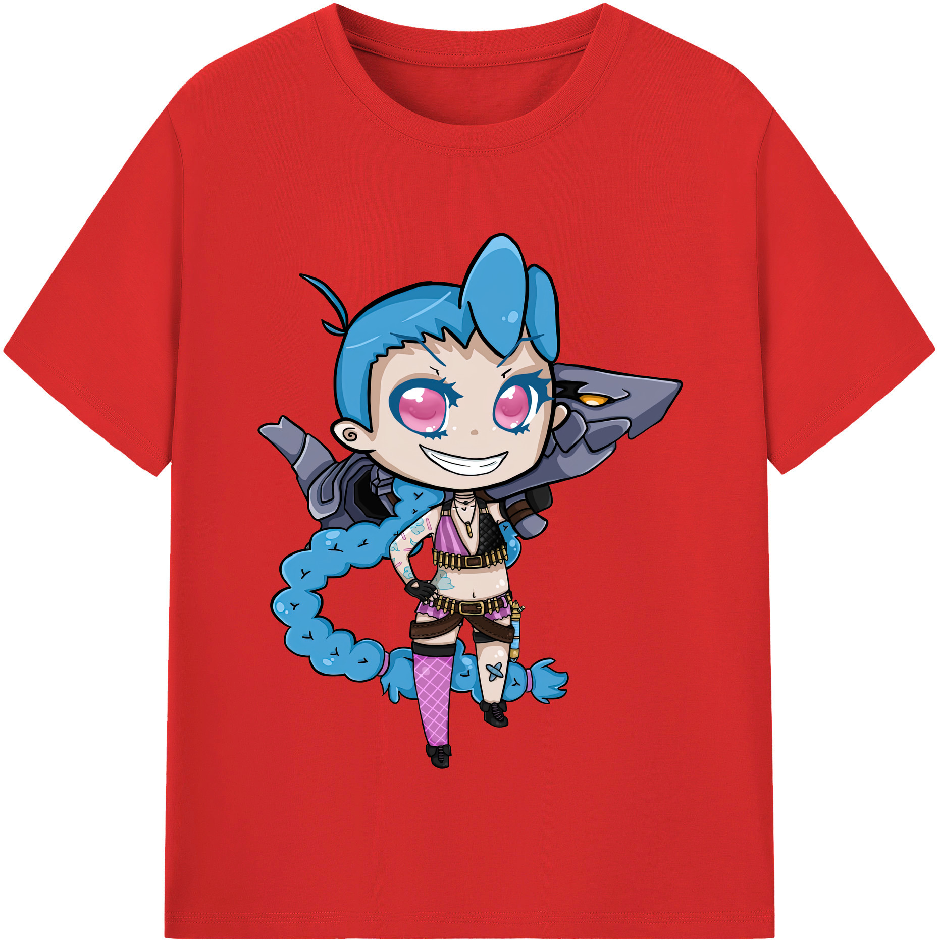 リーグ・オブ・レジェンド League of Legends LOL レディースカジュアルプリントTシャツ（綿100％）