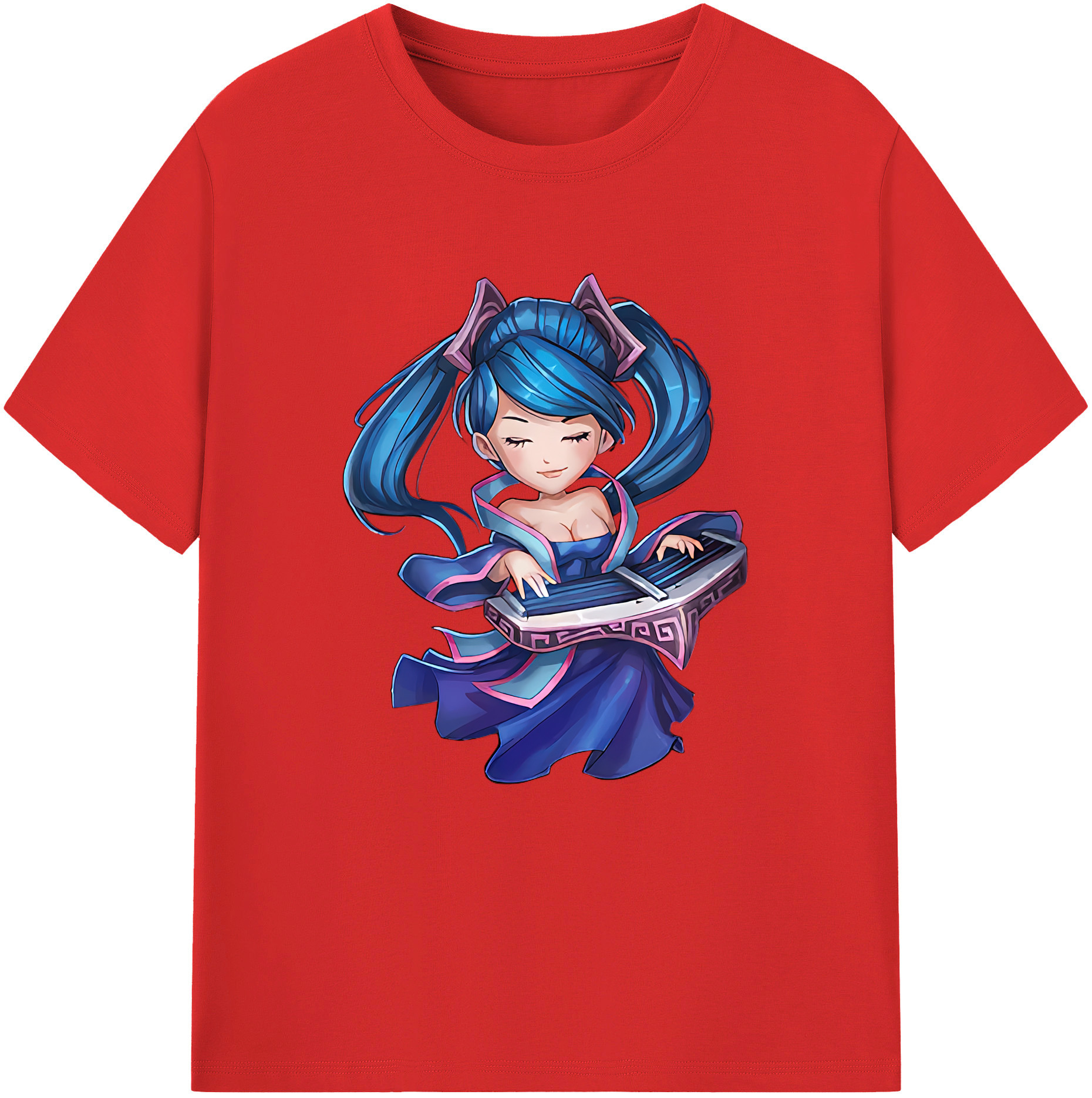 （画像用） リーグ・オブ・レジェンド League of Legends LOL レディースカジュアルプリントTシャツ（綿100％）