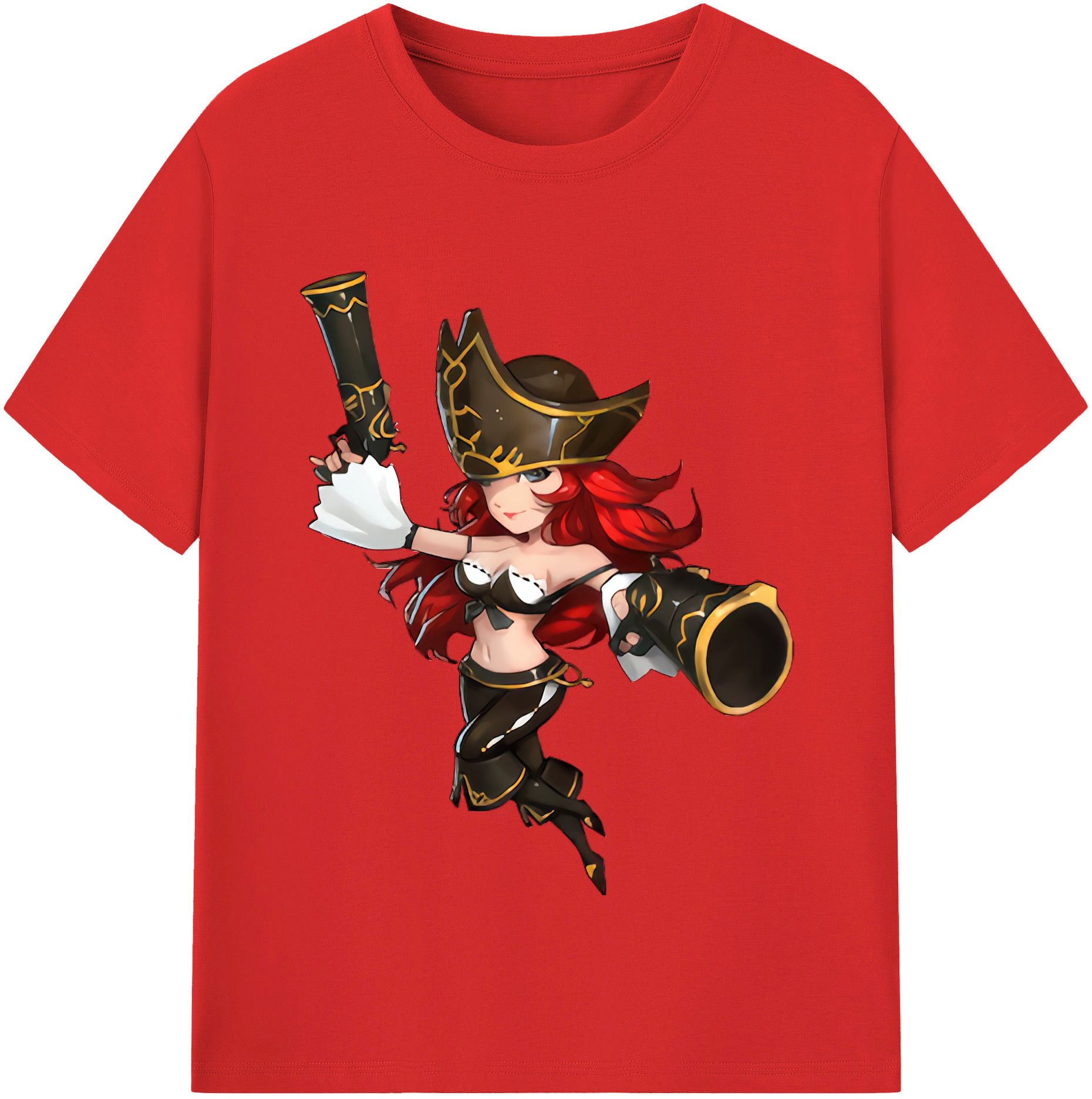 （画像用） リーグ・オブ・レジェンド League of Legends LOL レディースカジュアルプリントTシャツ（綿100％）