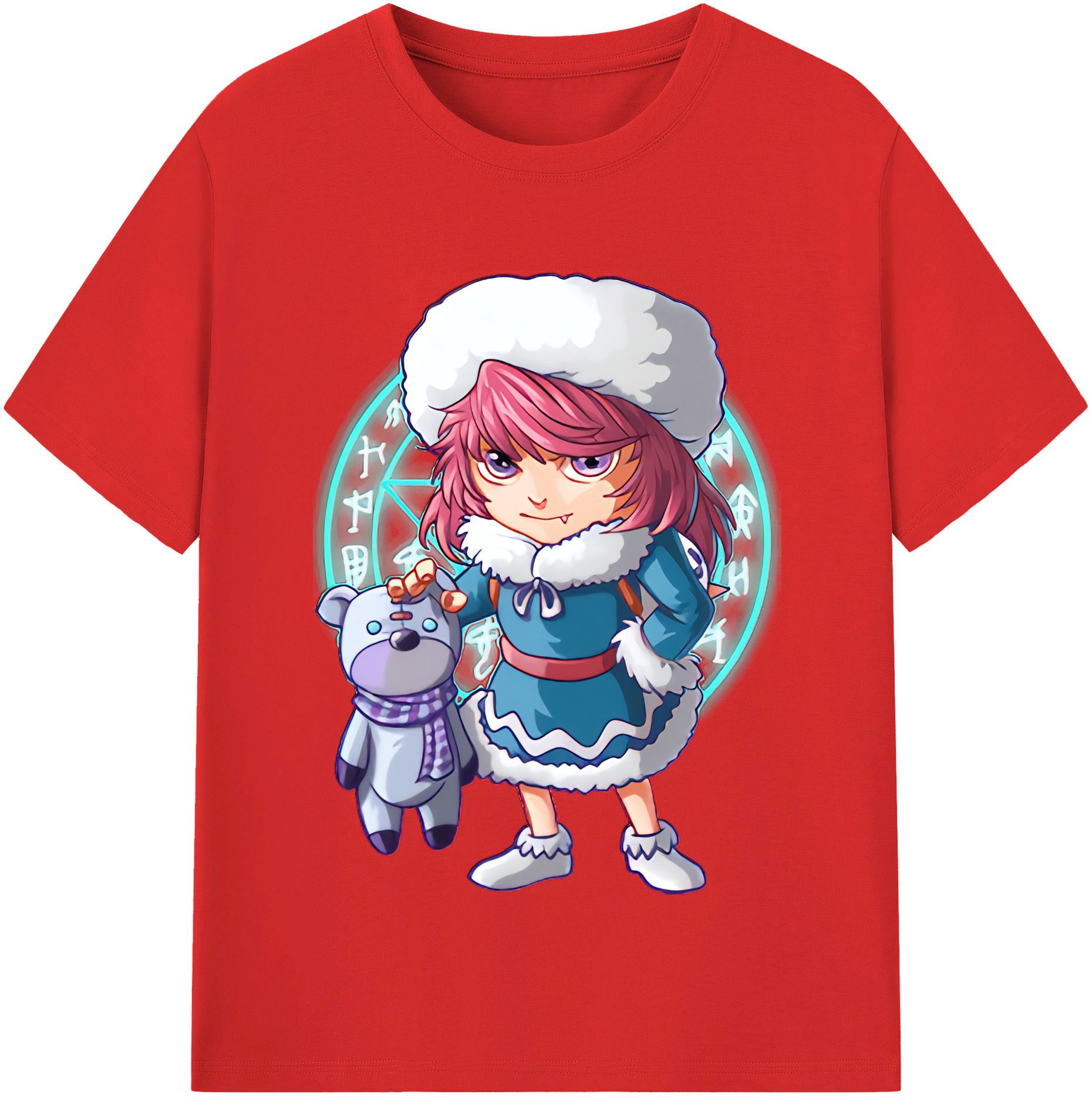 （画像用） リーグ・オブ・レジェンド League of Legends LOL レディースカジュアルプリントTシャツ（綿100％）