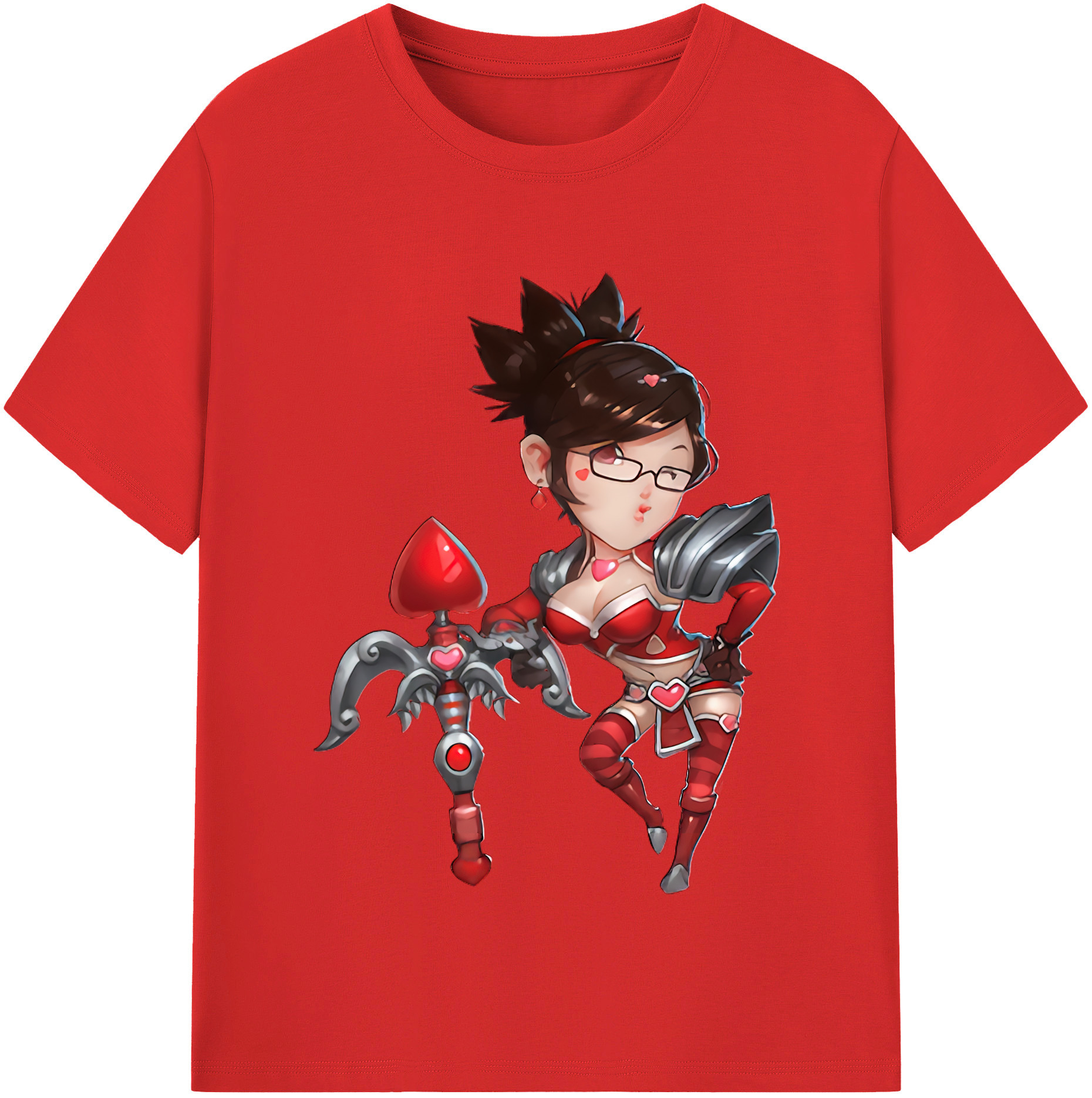 （画像用） リーグ・オブ・レジェンド League of Legends LOL レディースカジュアルプリントTシャツ（綿100％）