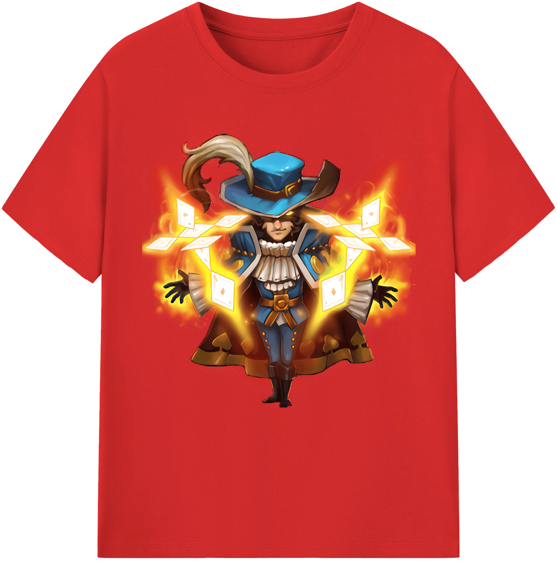 （画像用） リーグ・オブ・レジェンド League of Legends LOL レディースカジュアルプリントTシャツ（綿100％）