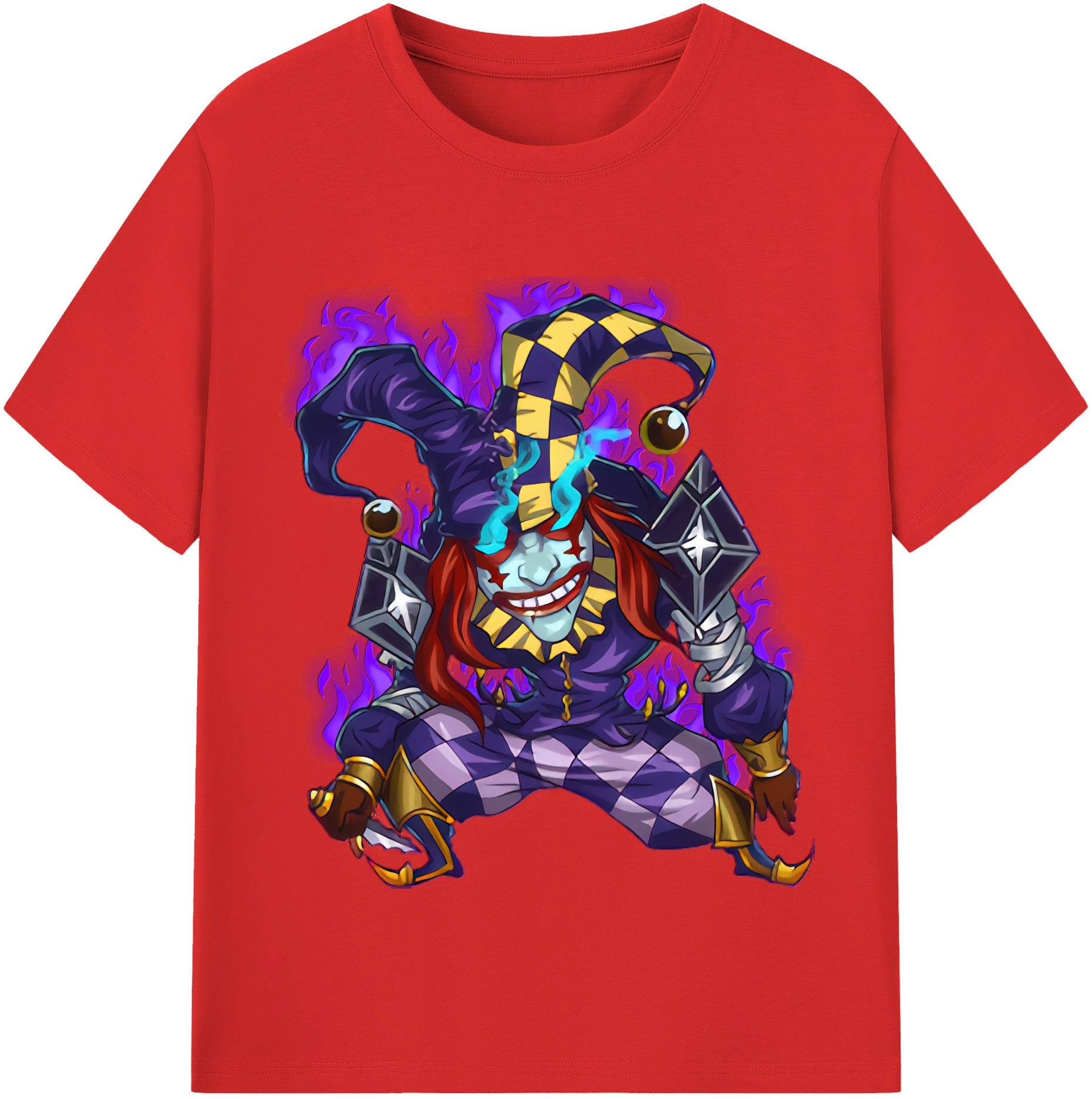 （画像用） リーグ・オブ・レジェンド League of Legends LOL レディースカジュアルプリントTシャツ（綿100％）