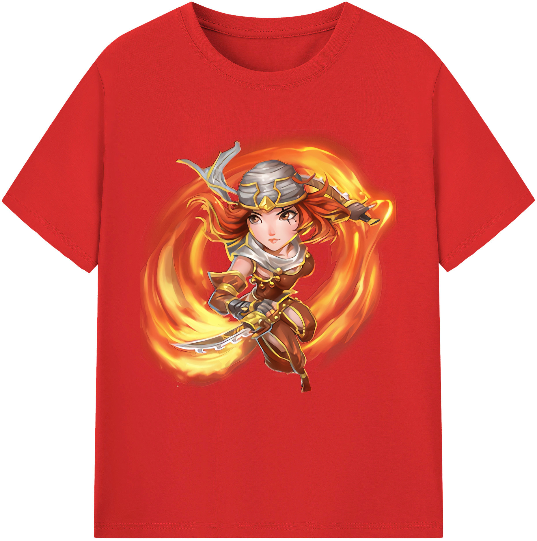 （画像用） リーグ・オブ・レジェンド League of Legends LOL レディースカジュアルプリントTシャツ（綿100％）